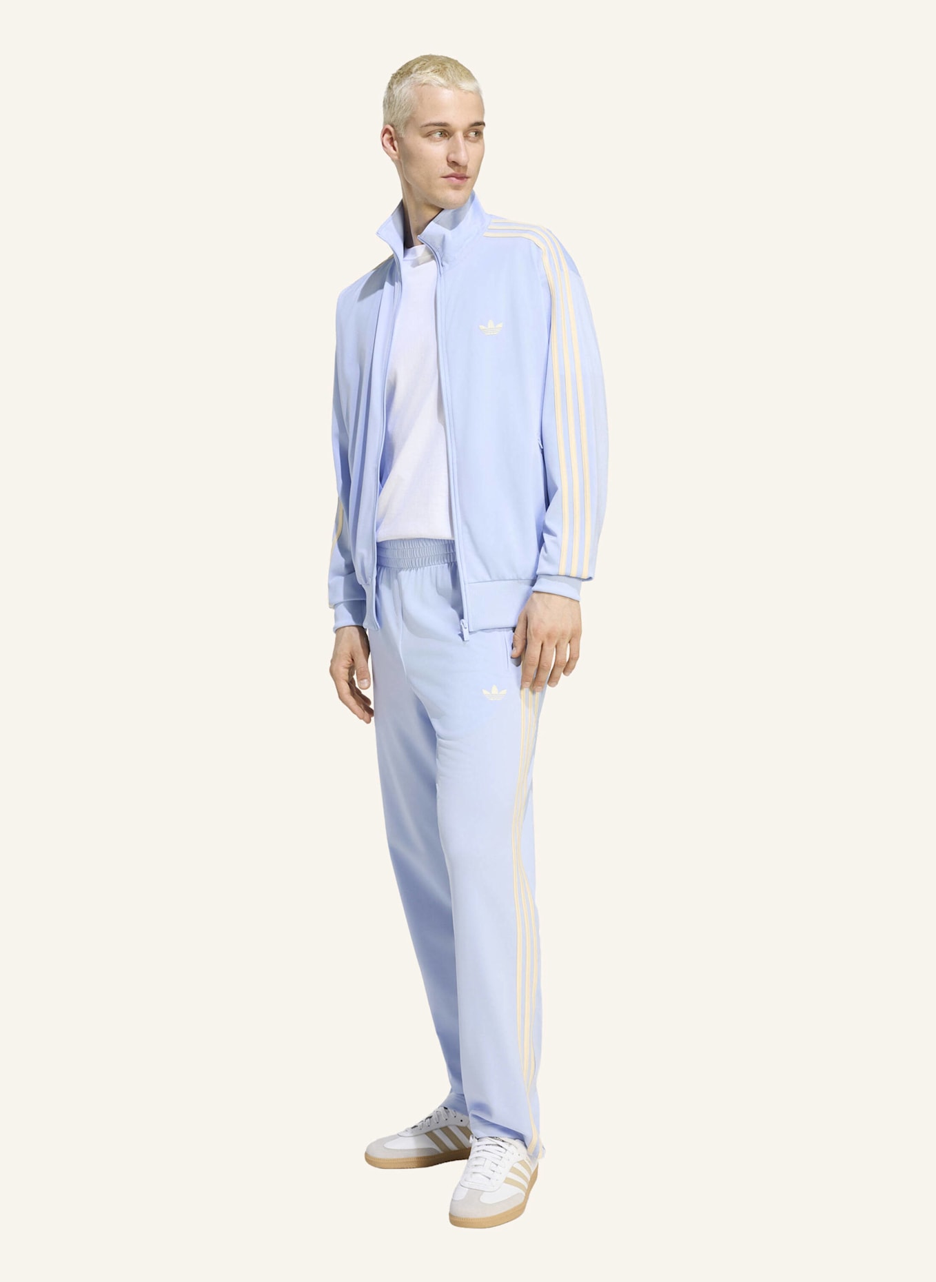adidas Originals Track Pants FIREBIRD: BLAU/ CREME