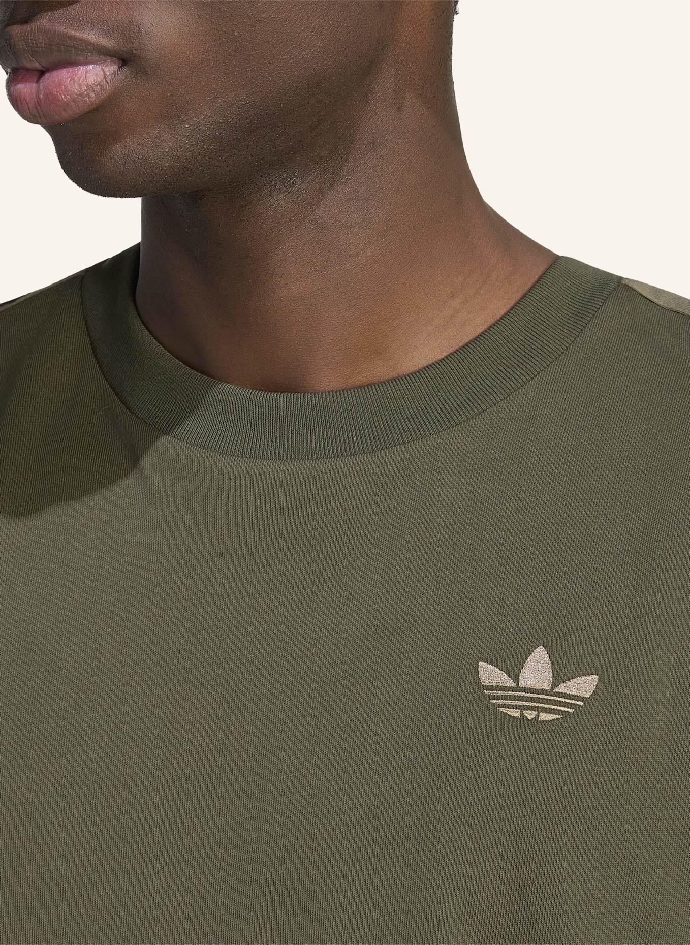 adidas Originals Oversized-Shirt 3-STREIFEN: SCHWARZ