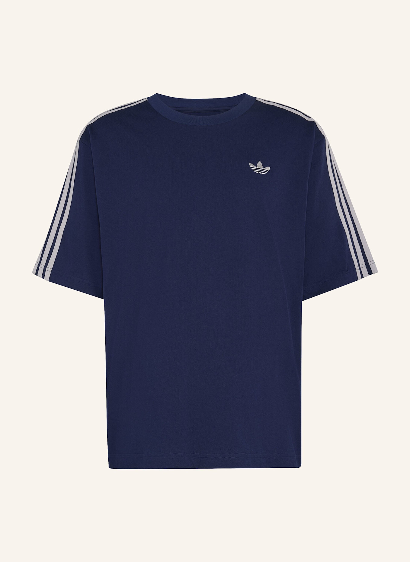adidas Originals Oversized-Shirt 3-STREIFEN: BLAU