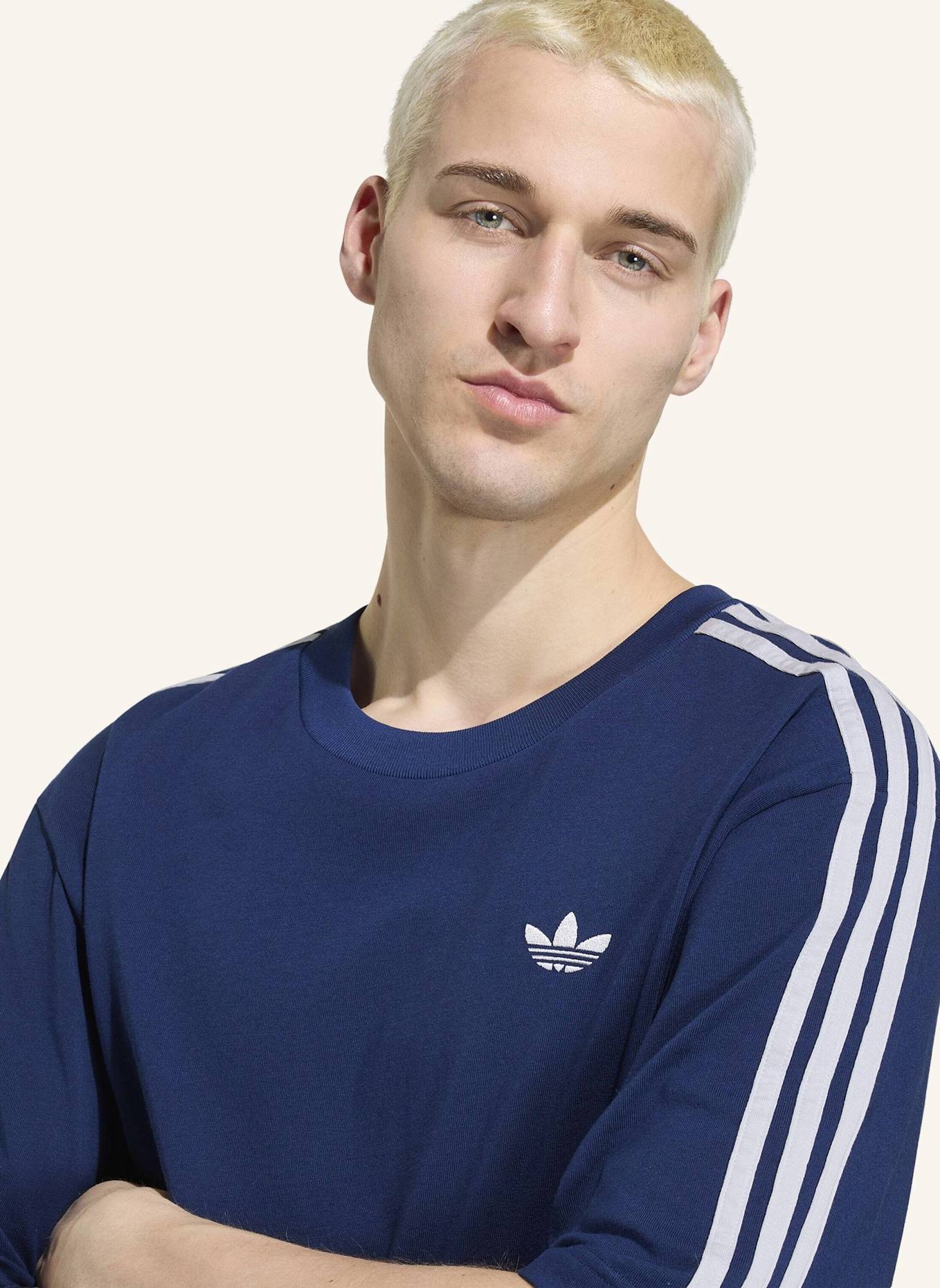 adidas Originals Oversized-Shirt 3-STREIFEN: BLAU