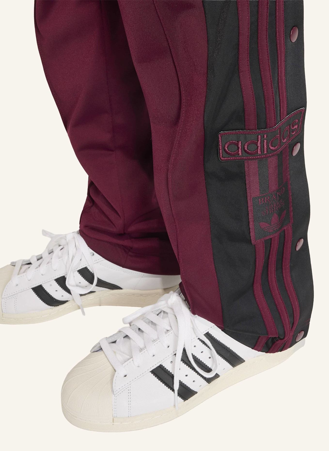 adidas Originals Track Pants ADIBREAK: ROT/ SCHWARZ