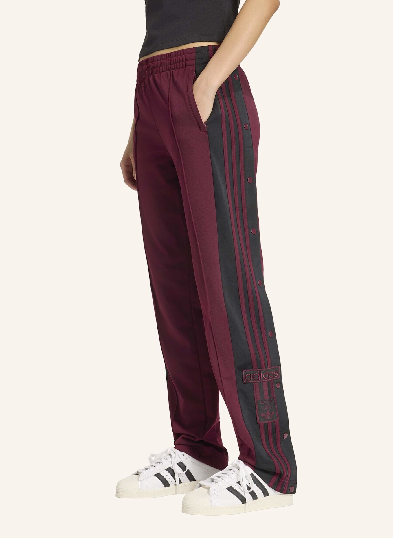 adidas Originals Track Pants ADIBREAK: ROT/ SCHWARZ