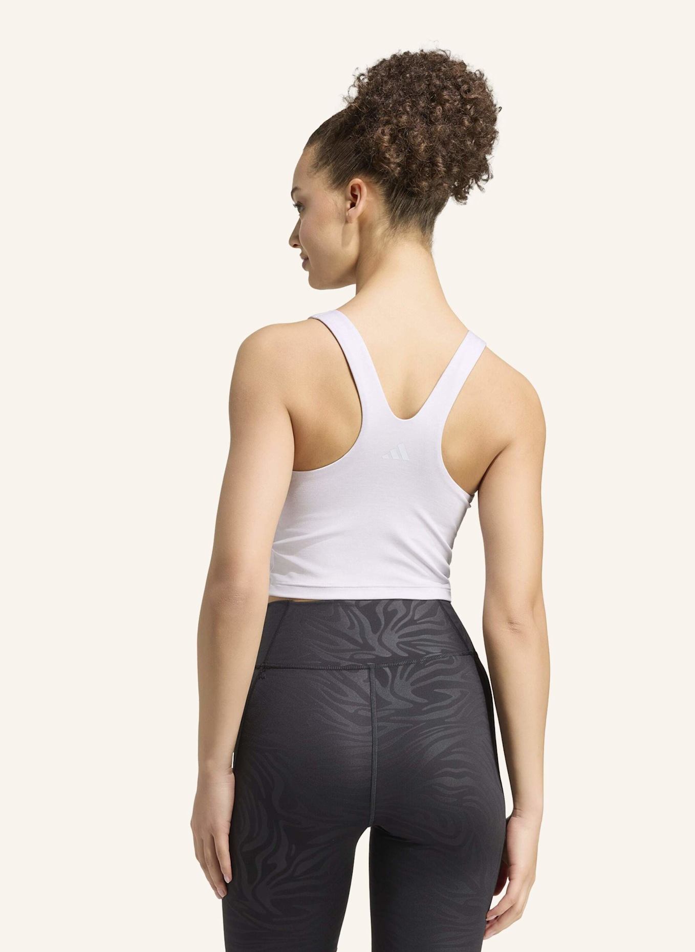 adidas Cropped-Top ALL ME MEDIUM: DUNKELLILA