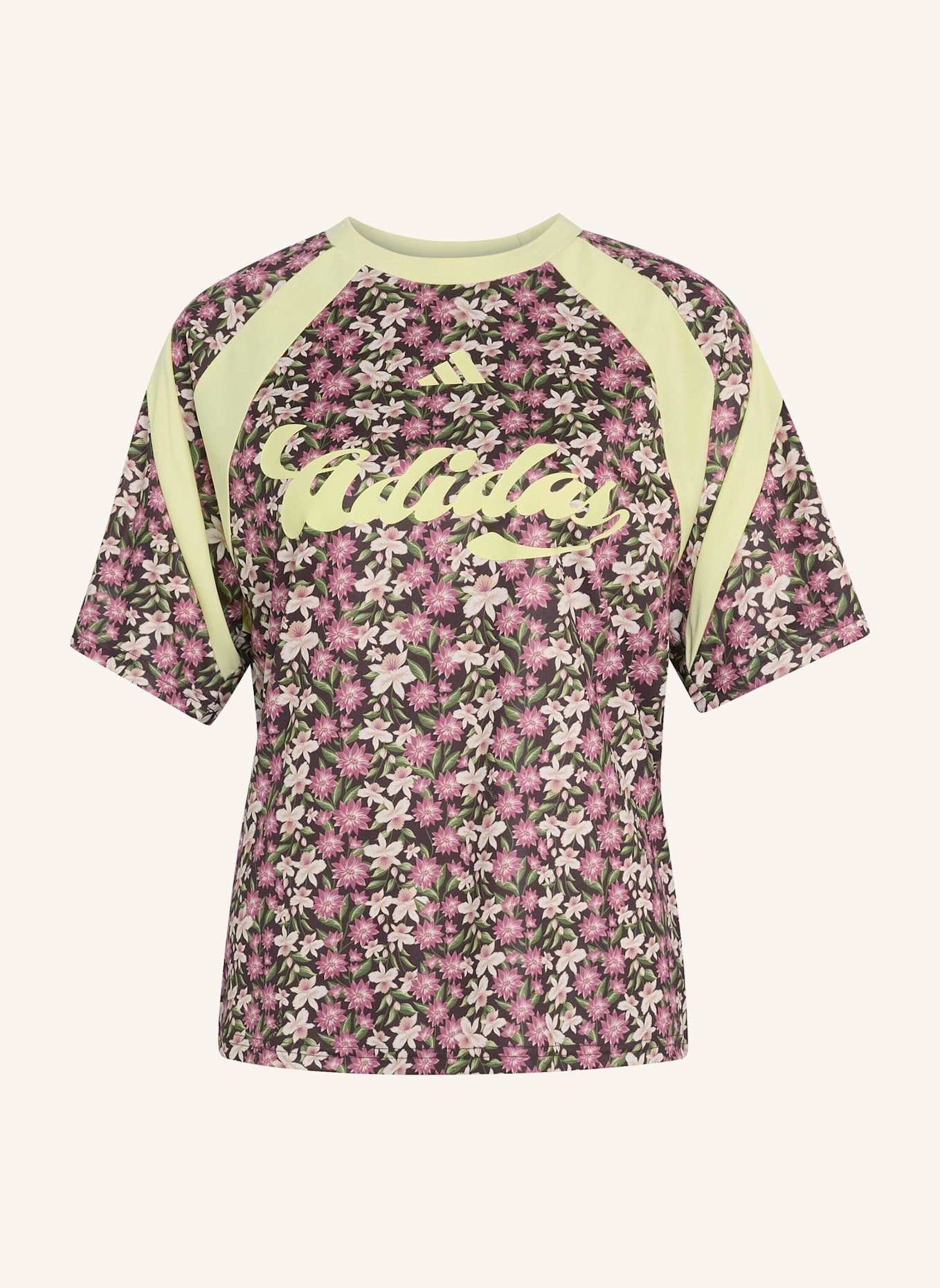 adidas ADIDAS X FARM RIO HOUSE OF TIRO TRIKOT: BRAUN/ GELB