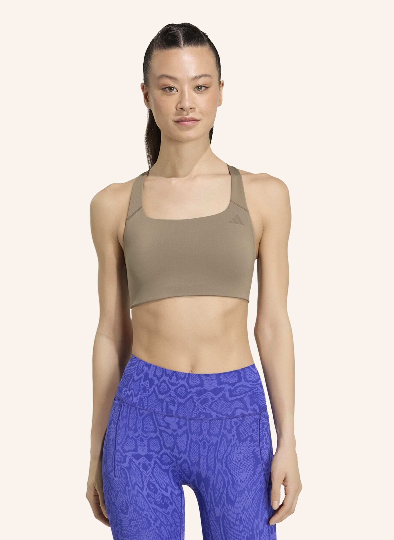adidas Sport-BH OPTIME: KHAKI
