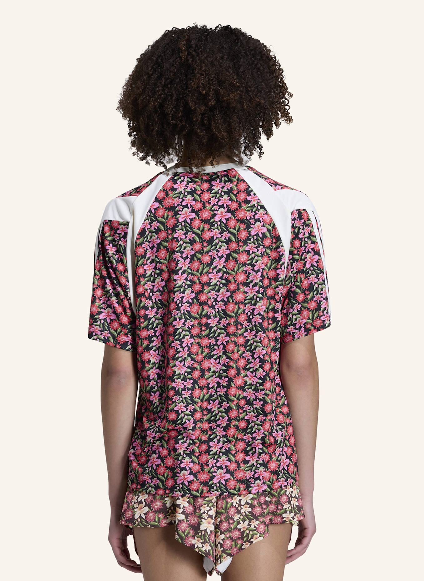 adidas ADIDAS X FARM RIO HOUSE OF TIRO TRIKOT: SCHWARZ/ WEISS