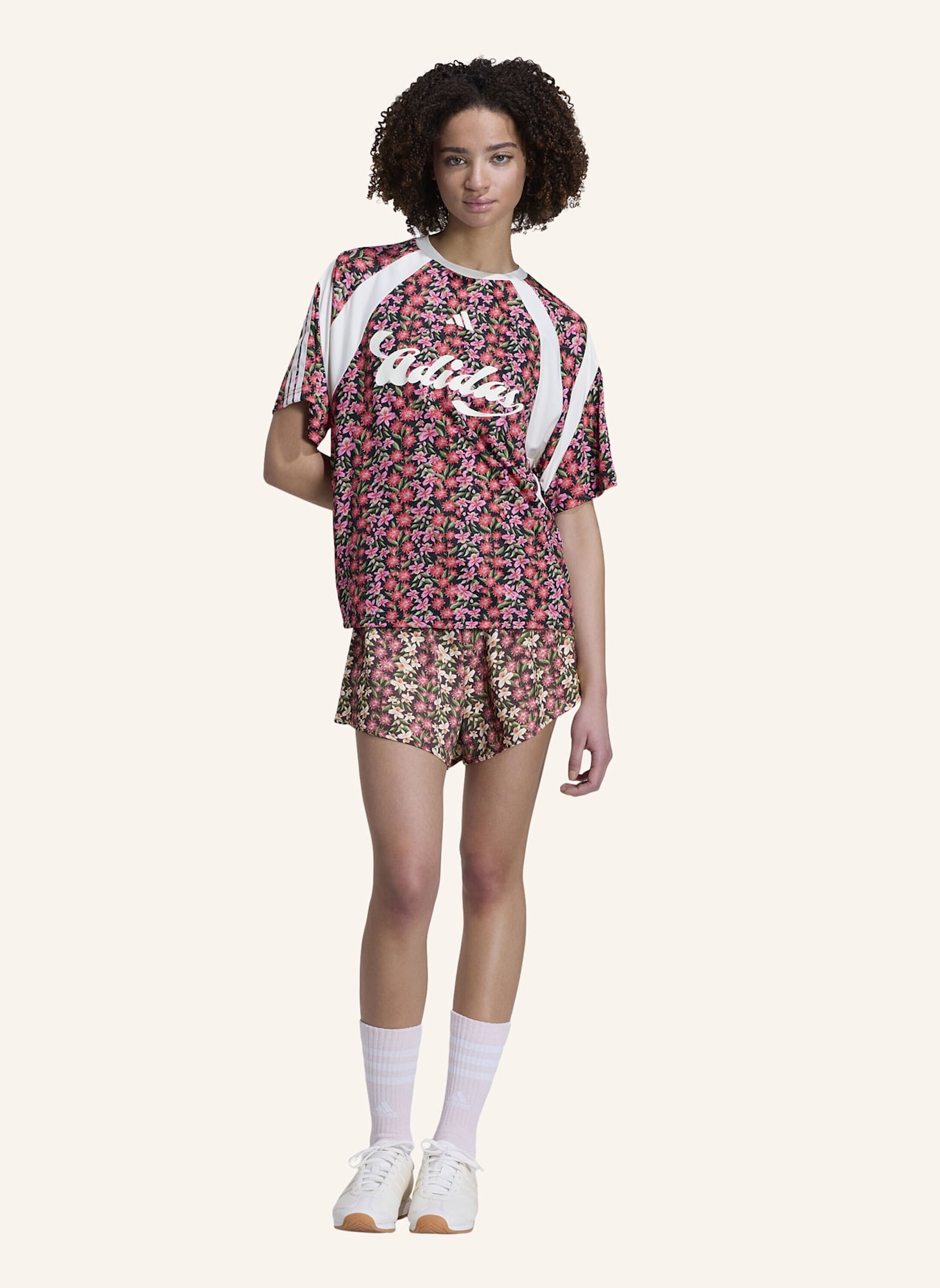 adidas ADIDAS X FARM RIO HOUSE OF TIRO TRIKOT: SCHWARZ/ WEISS