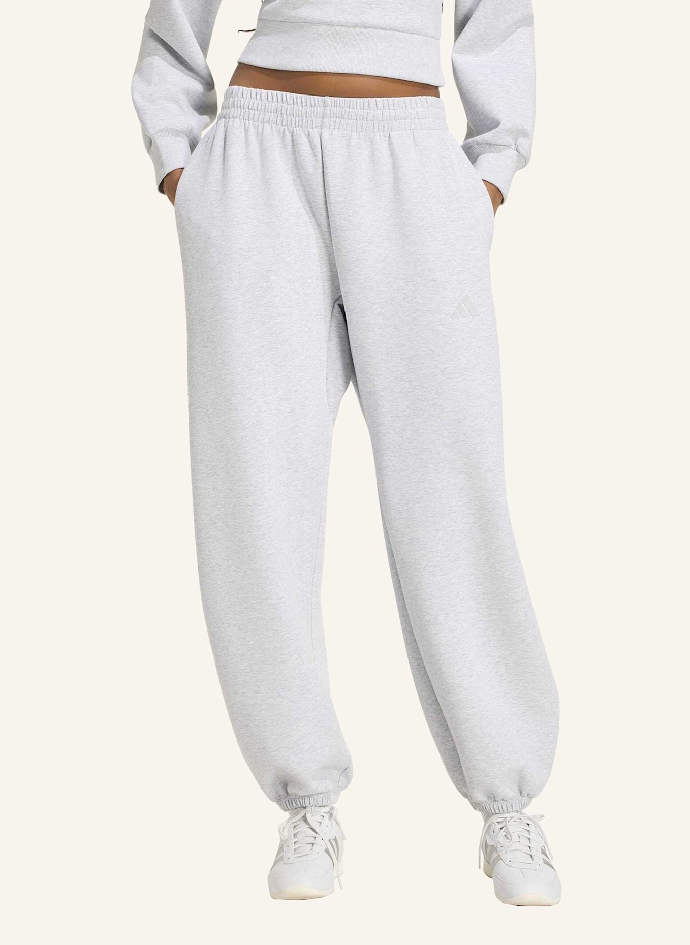 adidas Sweatpants SOFT LUX LOOSE: GRAU