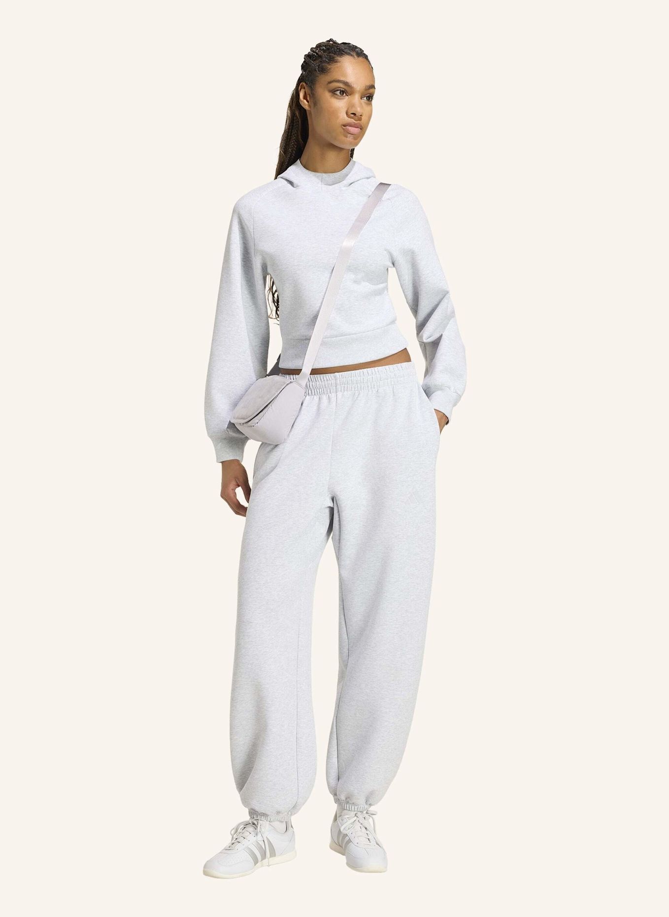 adidas Sweatpants SOFT LUX LOOSE: GRAU