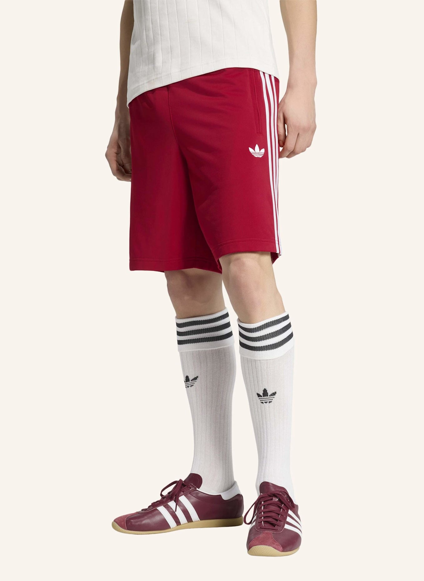 adidas Originals FIREBIRD SHORTS: WEISS