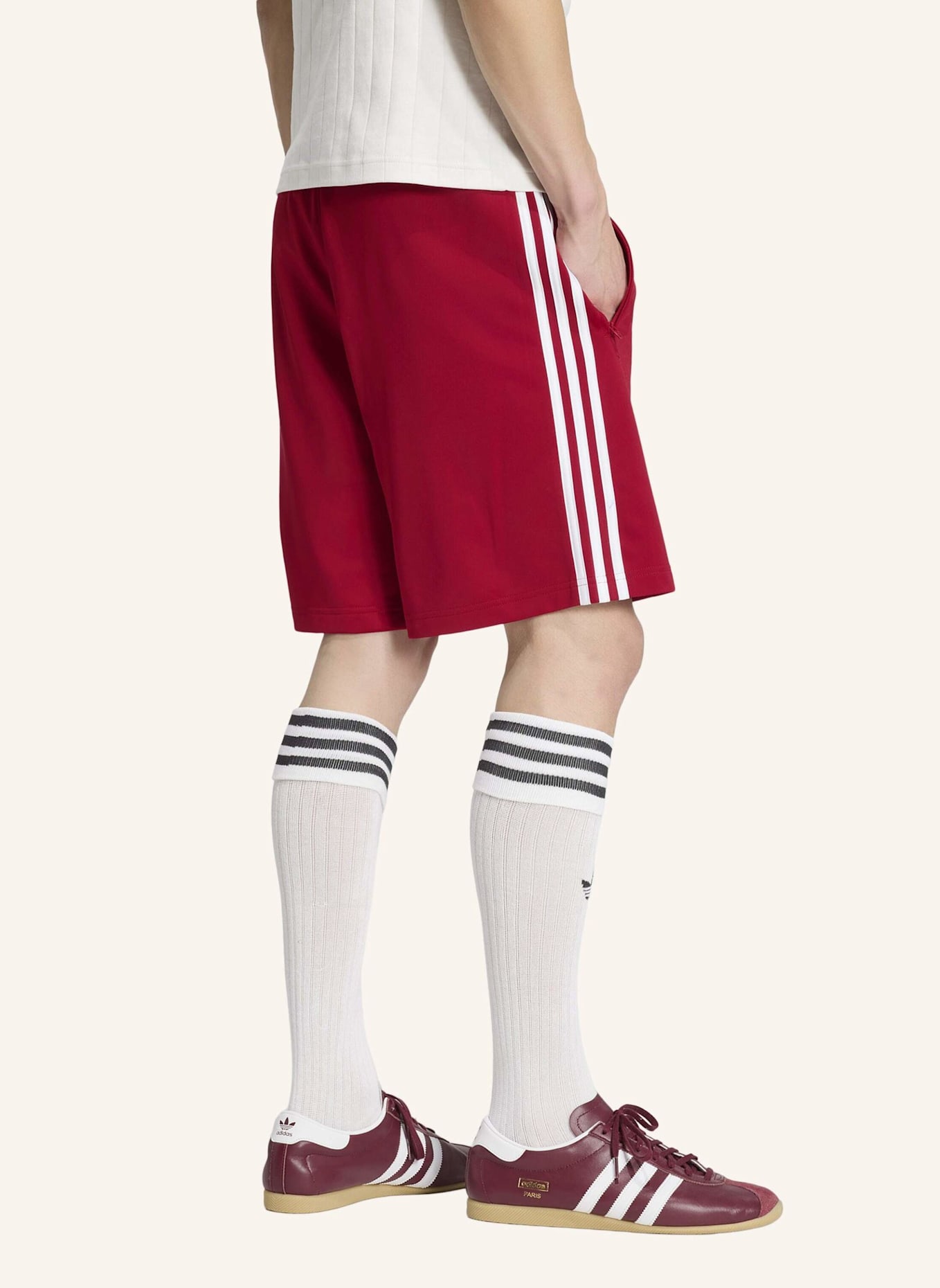 adidas Originals FIREBIRD SHORTS: WEISS
