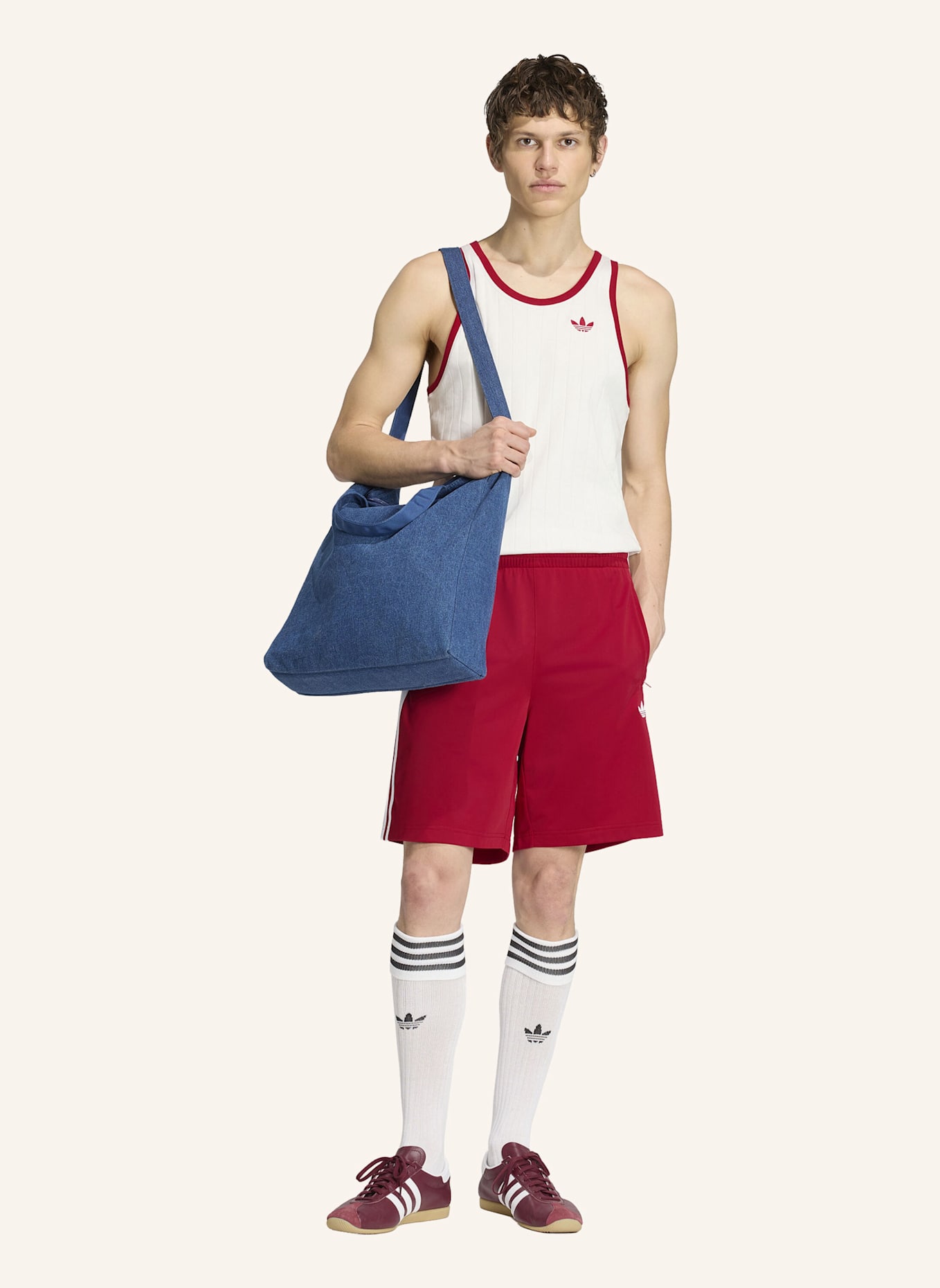 adidas Originals FIREBIRD SHORTS: WEISS