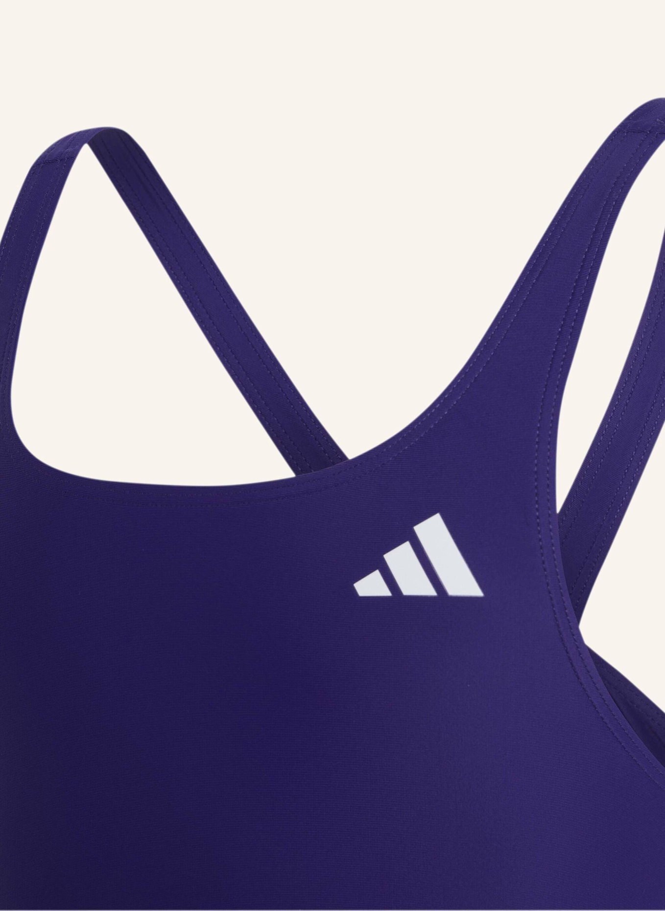 adidas Badeanzug V-BACK SWIMSUIT mit Cut-out: LILA