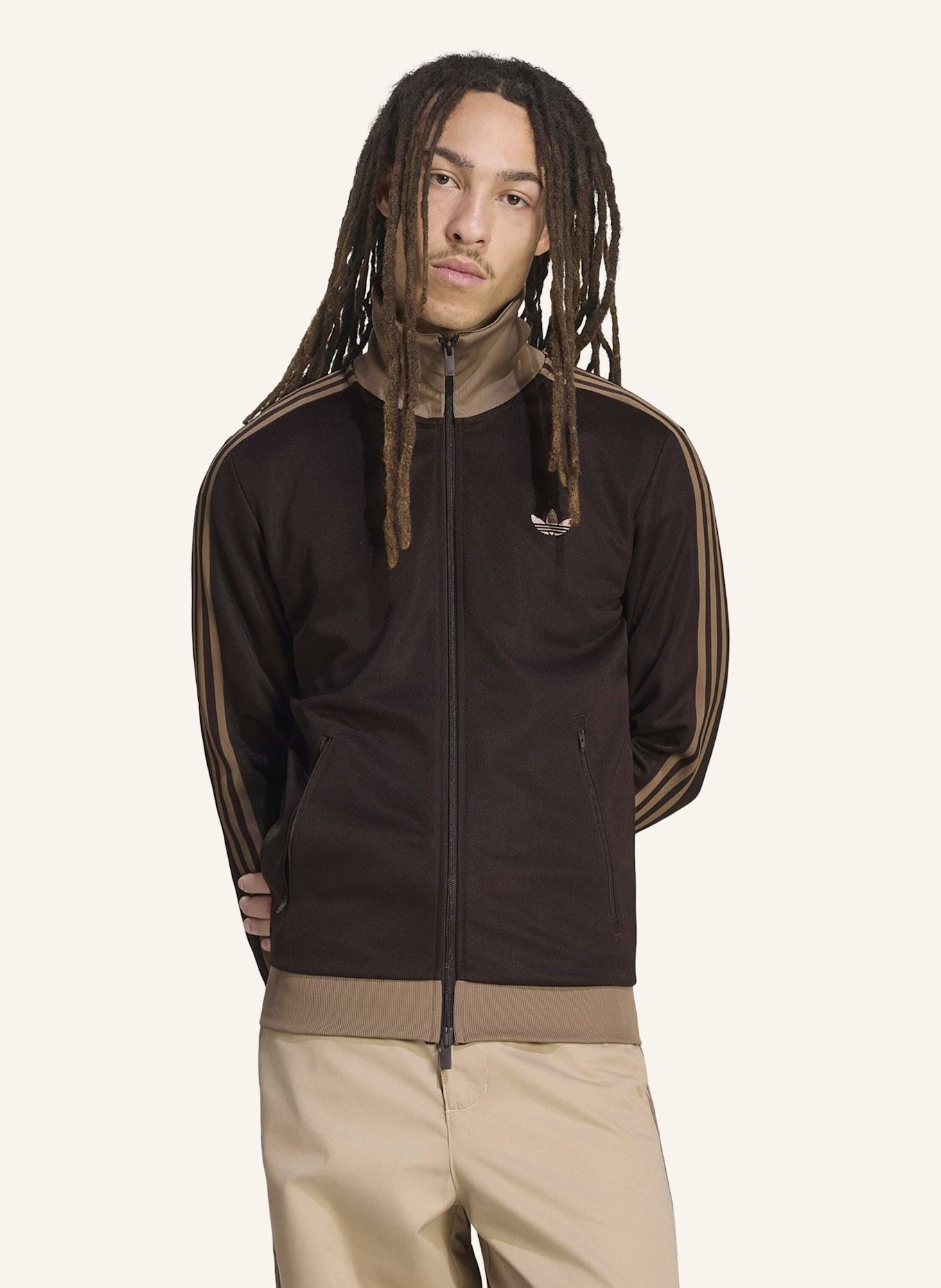 adidas Originals CLASSIC TRACKTOP: BRAUN