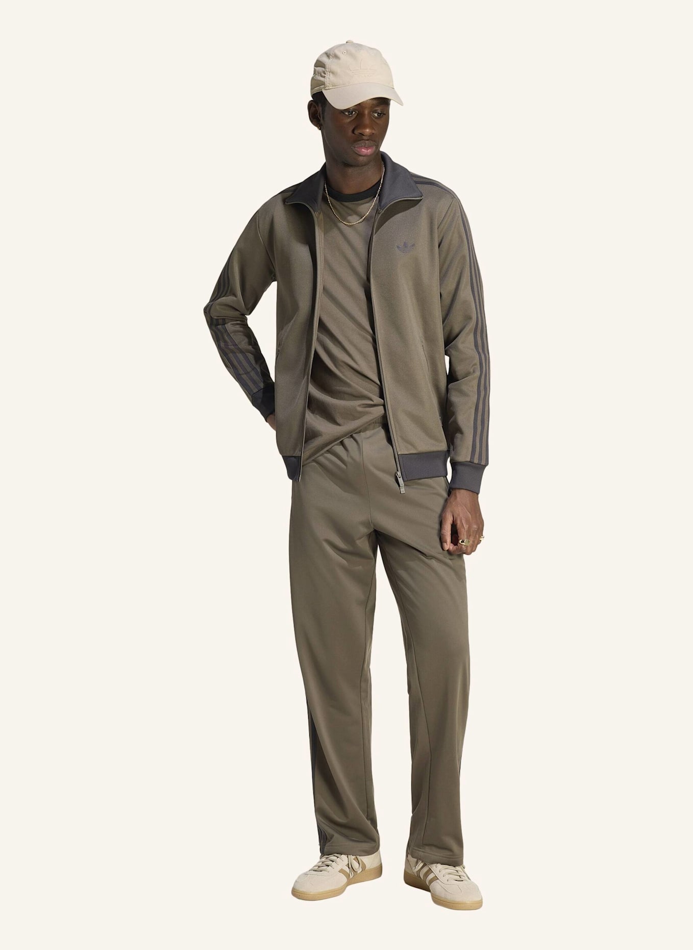 adidas Originals CLASSIC TRACKTOP: BRAUN