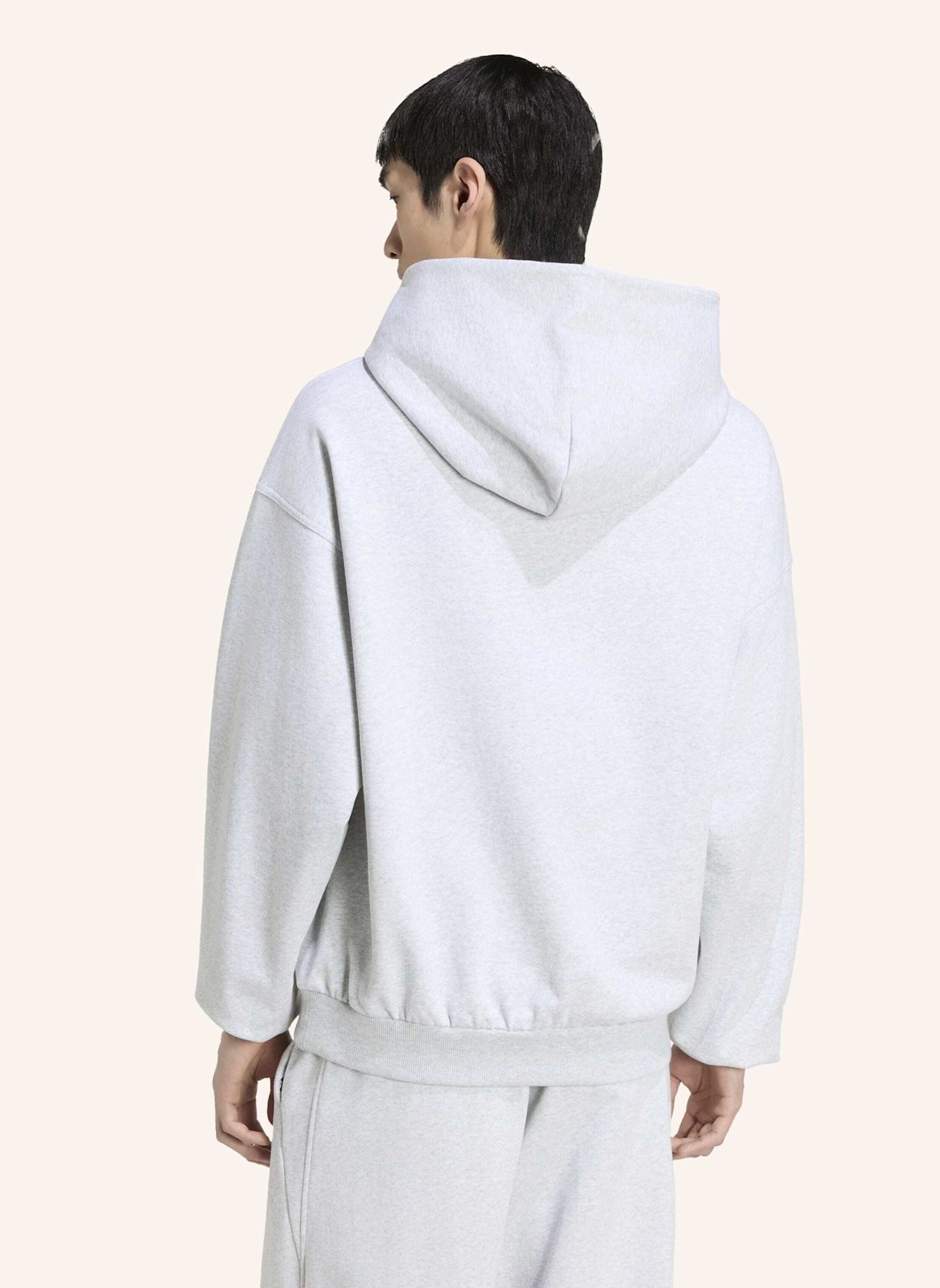 adidas ADIDAS KIT HOODIE, KLEINES LOGO: GRAU