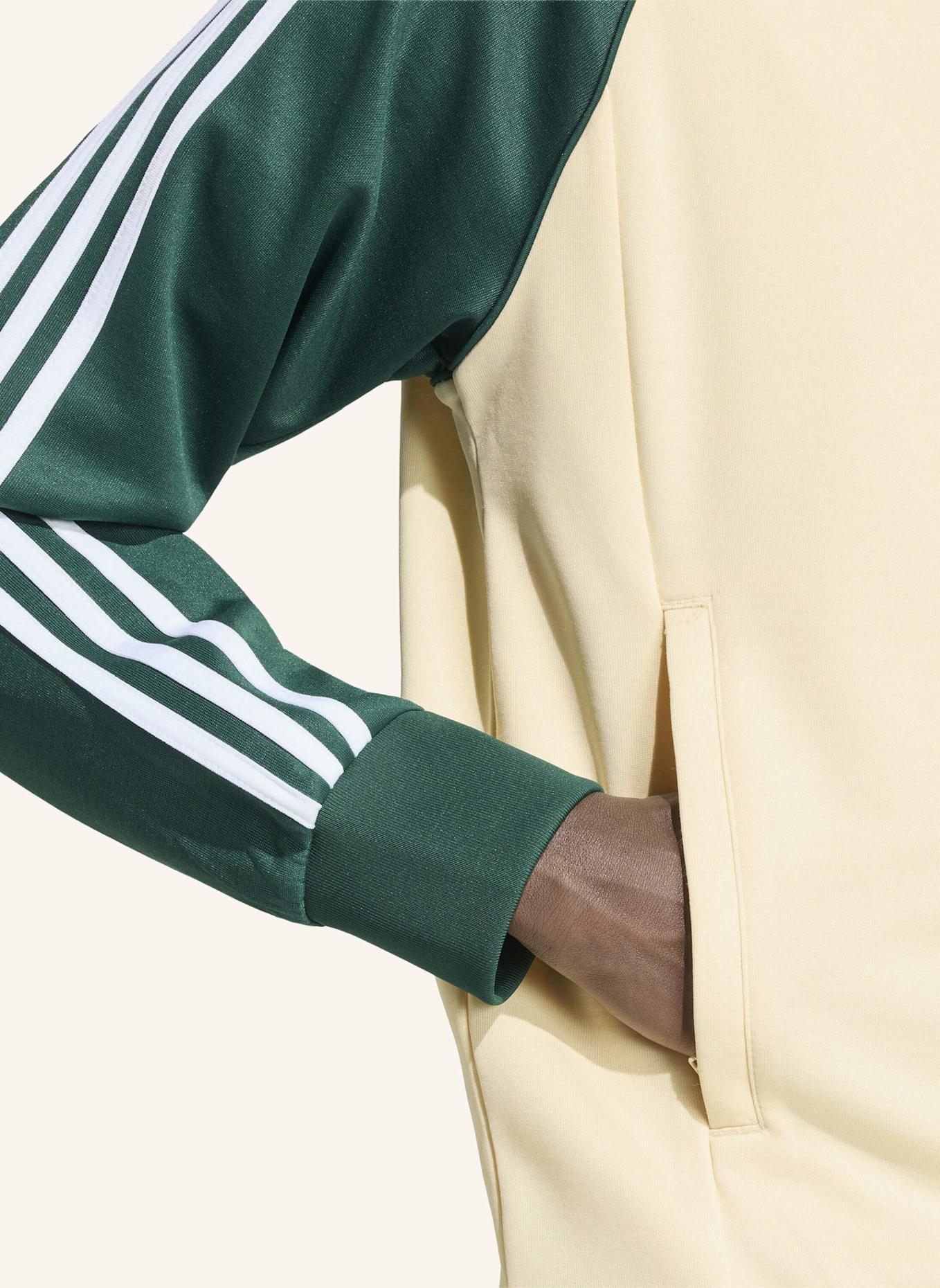 adidas Originals SST TRAININGSJACKE: CREME/ GRÜN