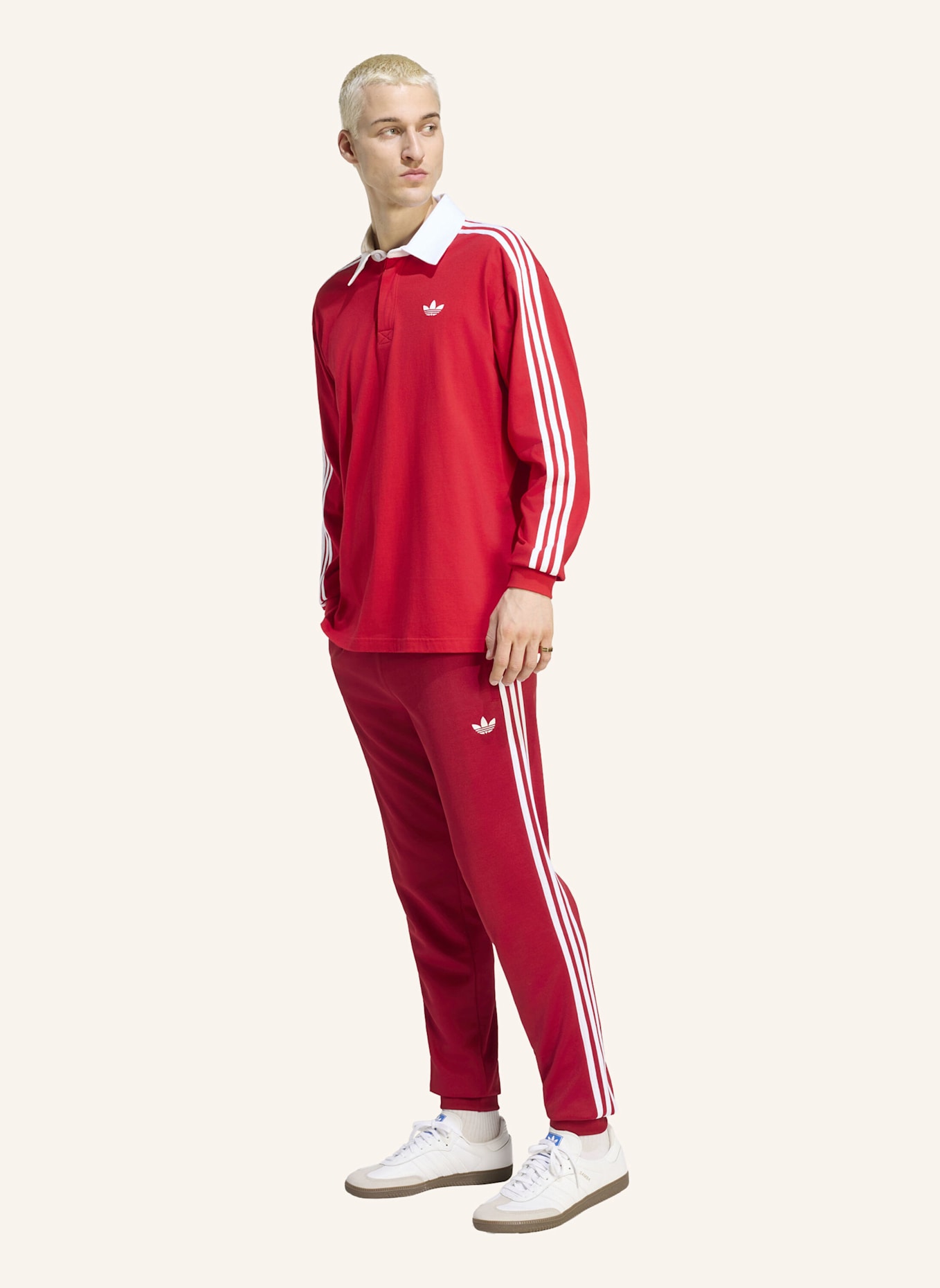 adidas Originals SST TRAININGSHOSE: ROT