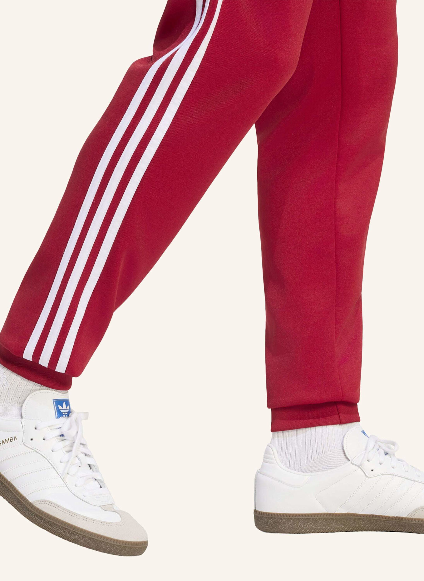 adidas Originals SST TRAININGSHOSE: ROT