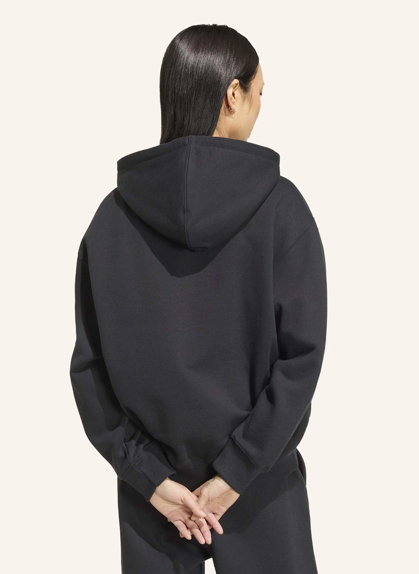 adidas Originals ESSENTIALS OVERSIZE FLEECE HOODIE: SCHWARZ