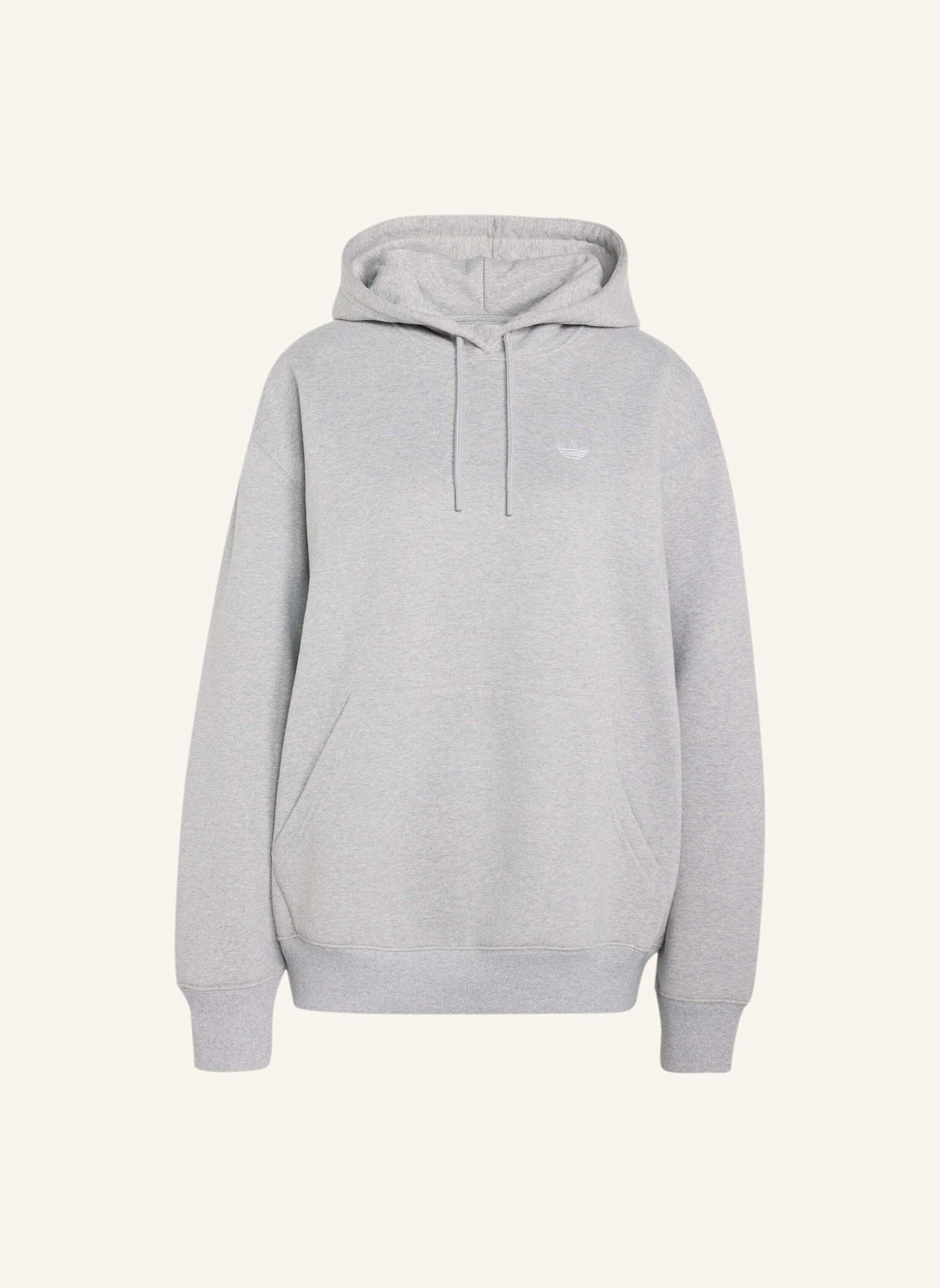 adidas Originals ESSENTIALS OVERSIZE FLEECE HOODIE: GRAU