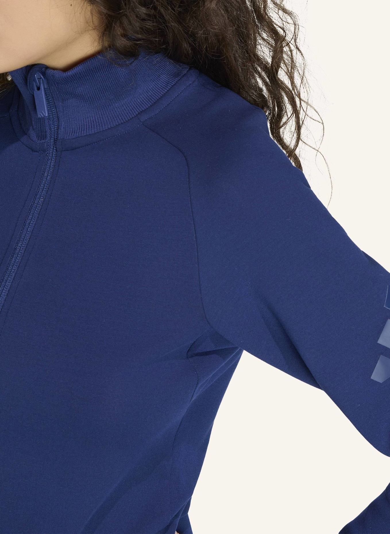 adidas Sweatjacke SOFT LUX: BLAU