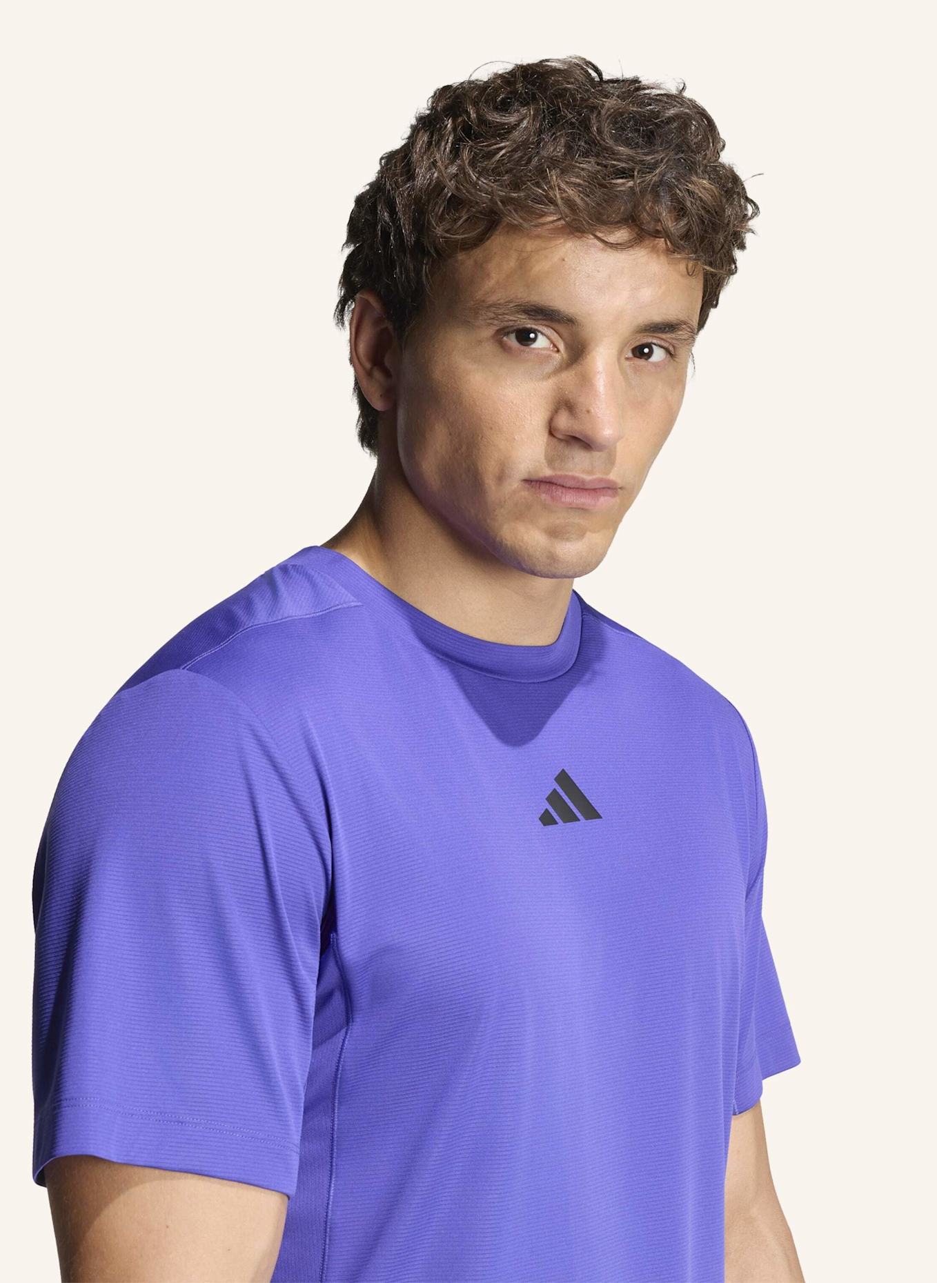 adidas T-Shirt D4T PRIMELIFT 3 STRIPES: LILA