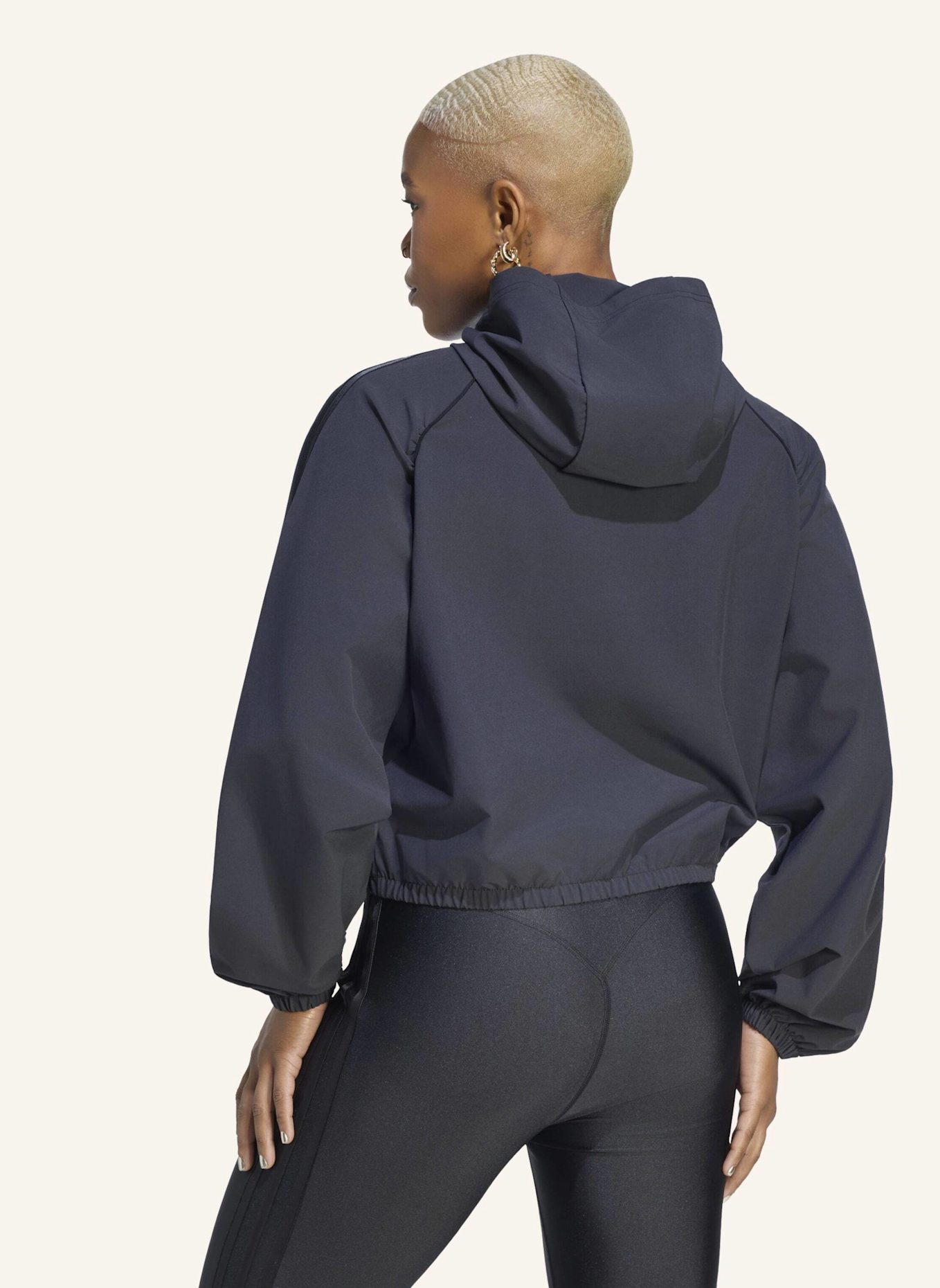 adidas ADIDAS ORIGINALS SPORT COVERUP JACKE: SCHWARZ