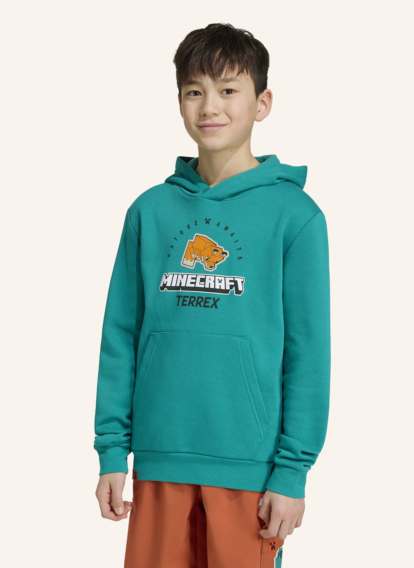 adidas TERREX ADIDAS MINECRAFT TERREX HOODIE: GRÜN