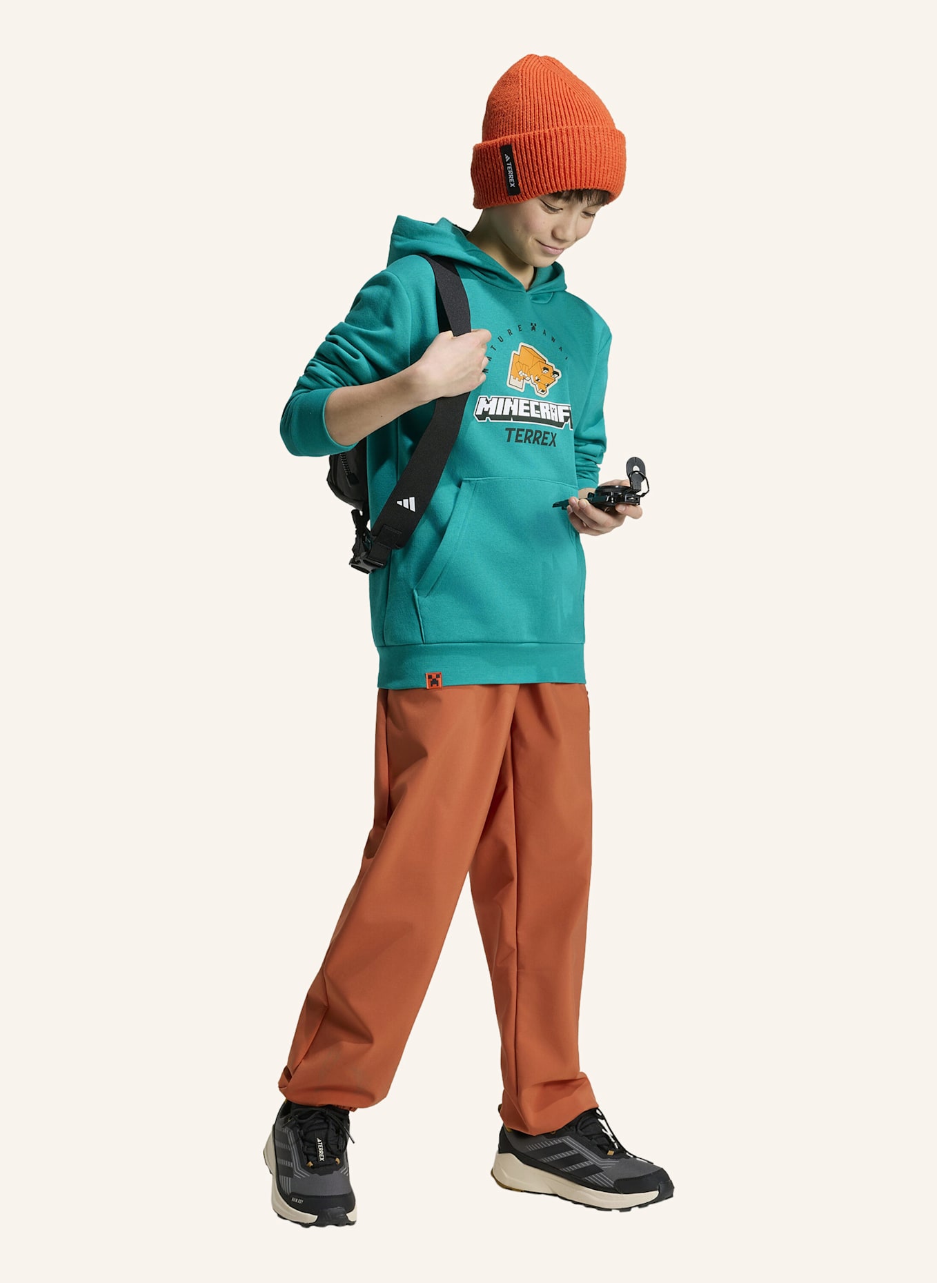adidas TERREX ADIDAS MINECRAFT TERREX HOODIE: GRÜN