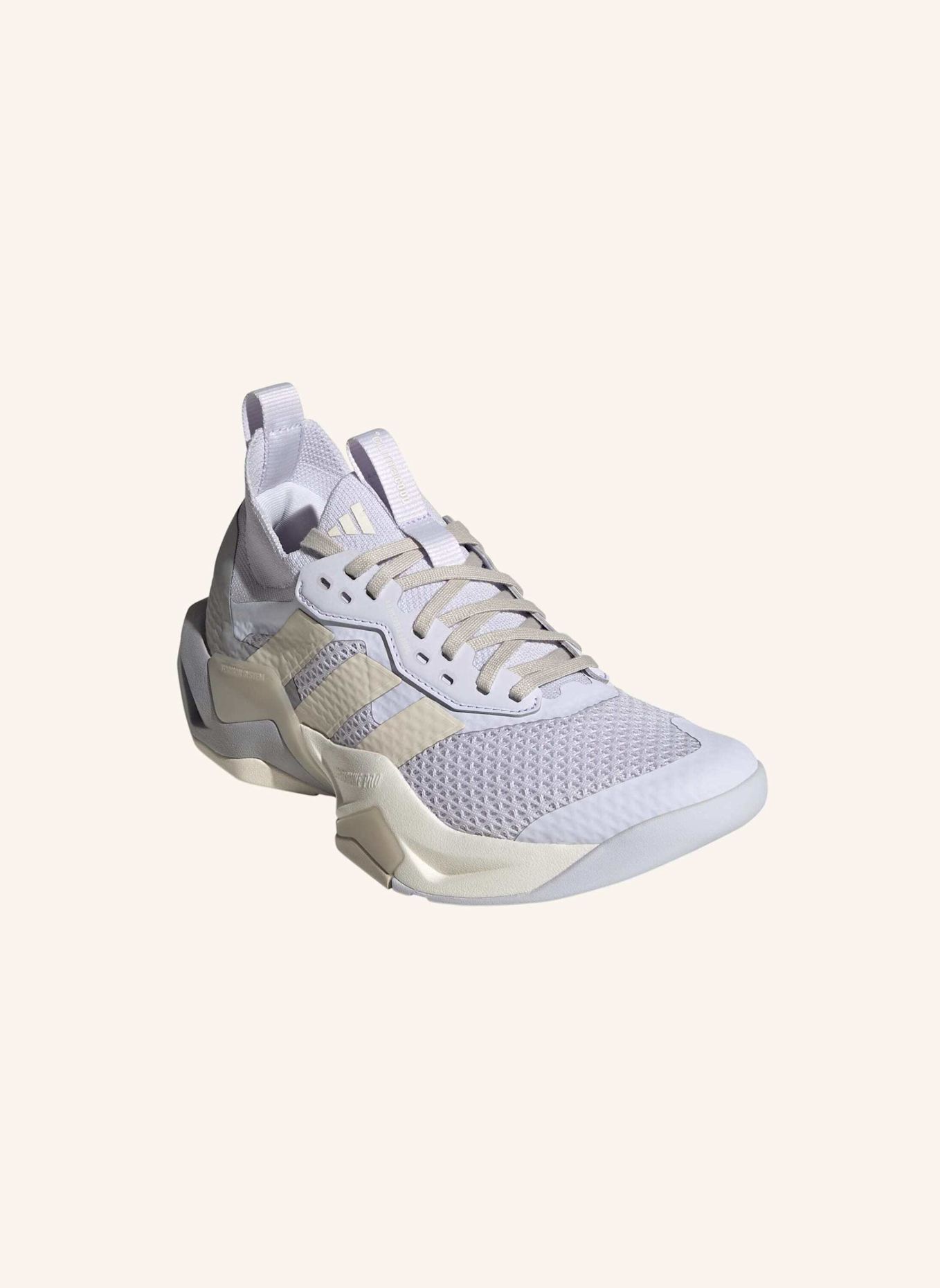 adidas RAPIDMOVE ADV 2 TRAININGSSCHUH: WEISS/ BEIGE
