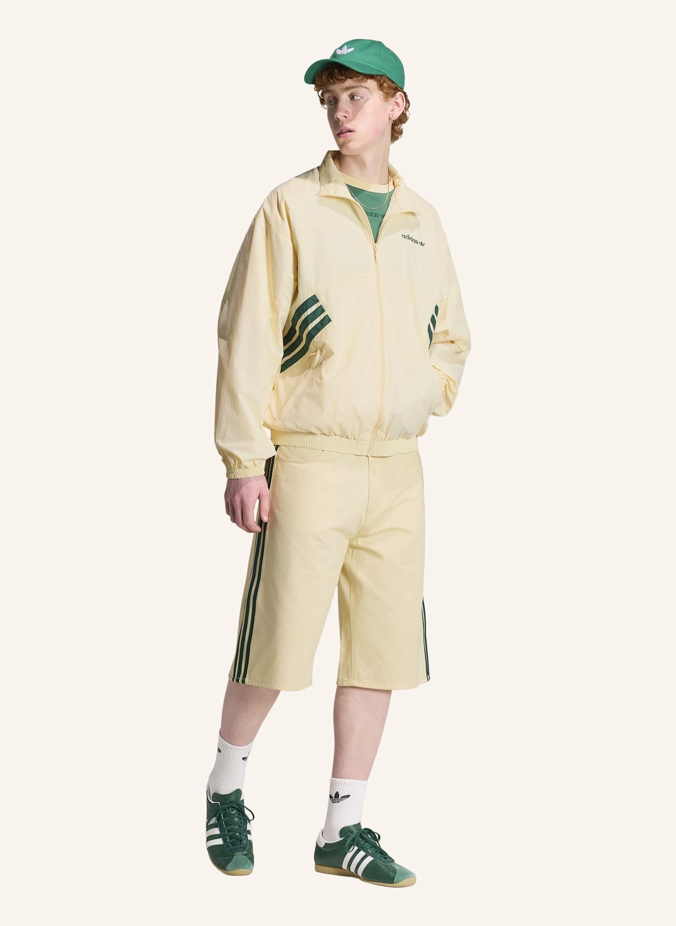 adidas Originals MUNICH 93 ORIGINALS JACKE: CREME