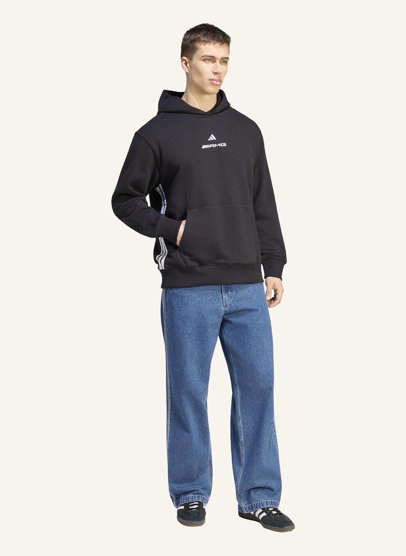 adidas AMG GRAPHIC KAPUZENJACKE: SCHWARZ