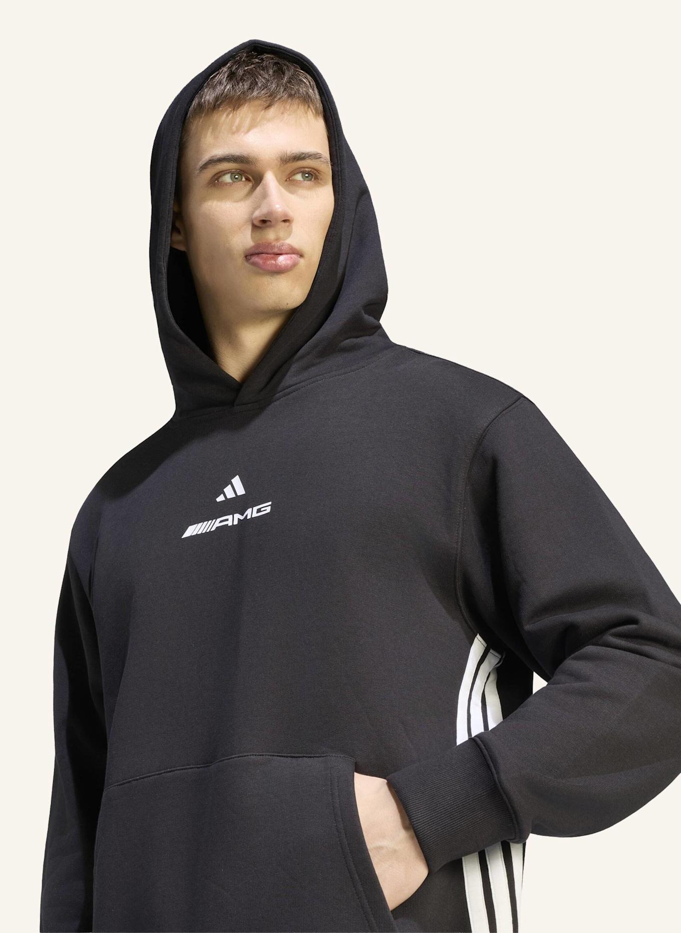 adidas AMG GRAPHIC KAPUZENJACKE: SCHWARZ