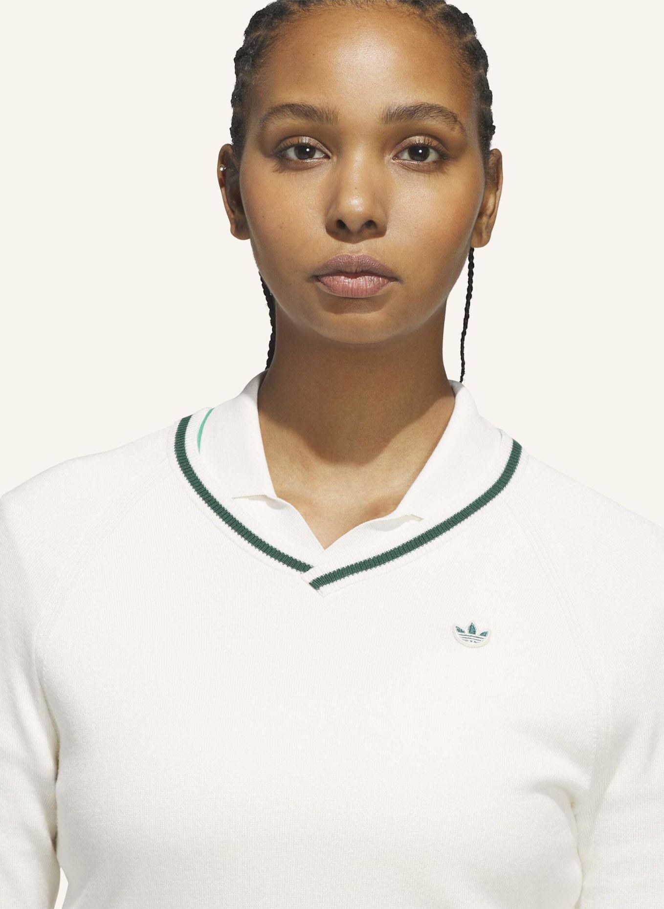 adidas Originals Pullover: WEISS