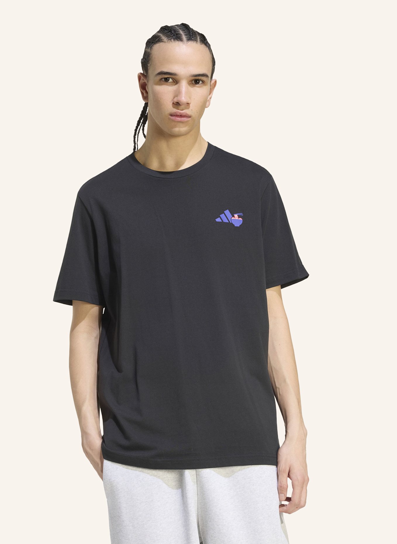 adidas T-Shirt RAMEN: SCHWARZ