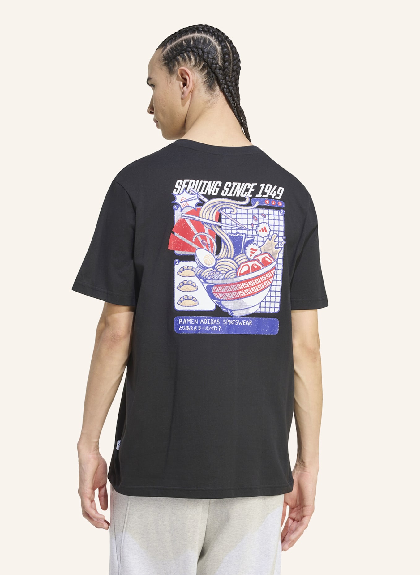 adidas T-Shirt RAMEN: SCHWARZ