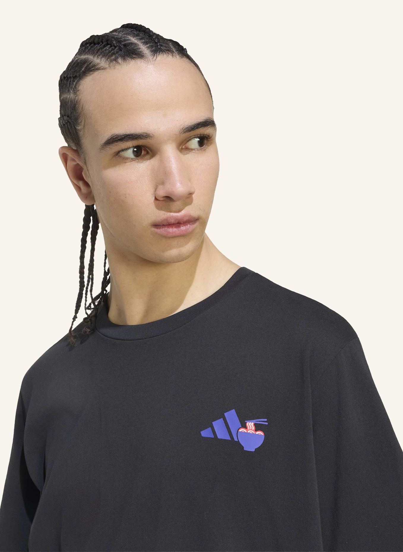 adidas T-Shirt RAMEN: SCHWARZ