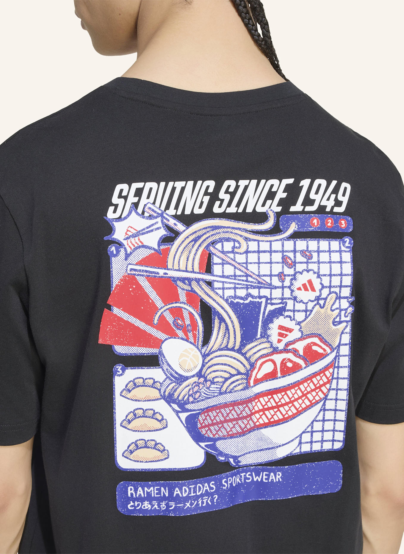 adidas T-Shirt RAMEN: SCHWARZ