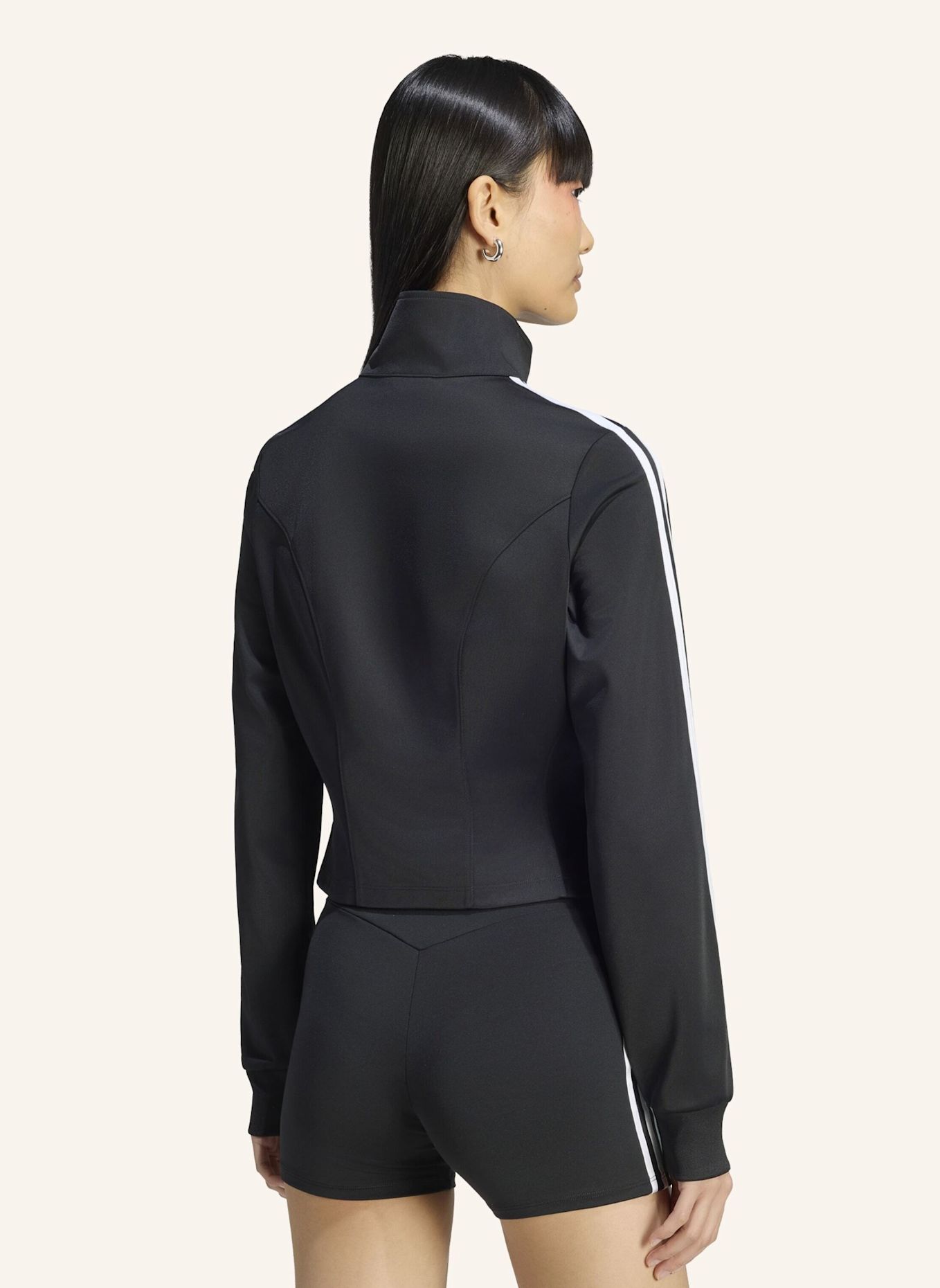 adidas Originals FIREBRID CORSET TRACK TOP: SCHWARZ