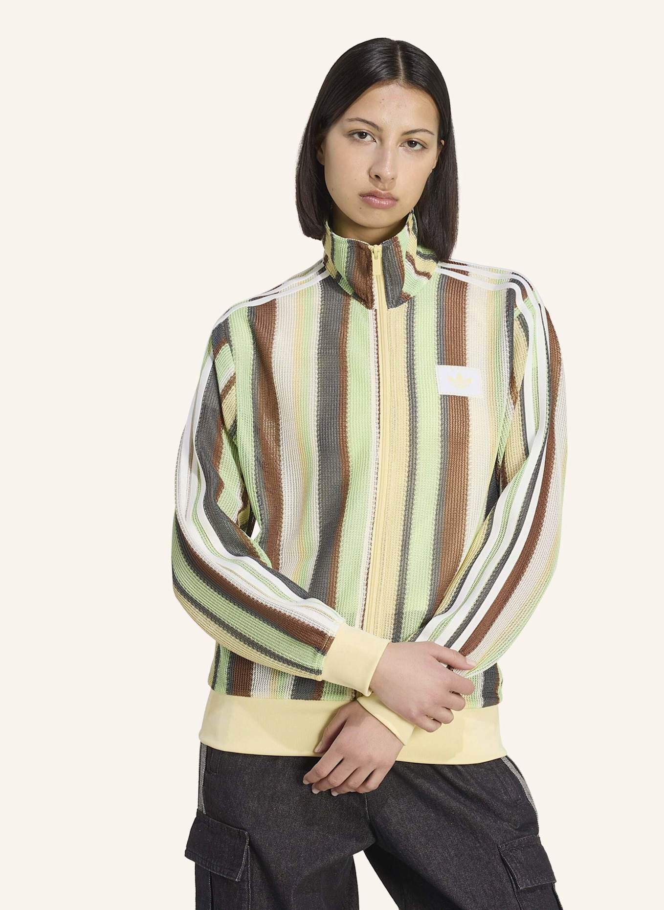 adidas Originals Strickjacke SUMMER GLOW KNITTED FIREBIRD: GELB