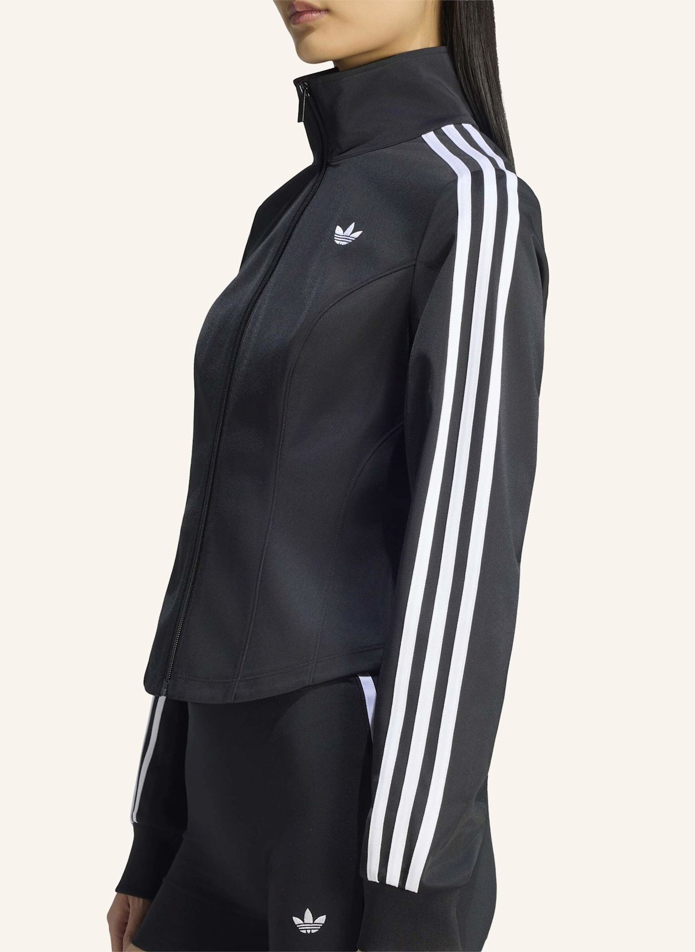 adidas Originals FIREBRID CORSET TRACK TOP: SCHWARZ