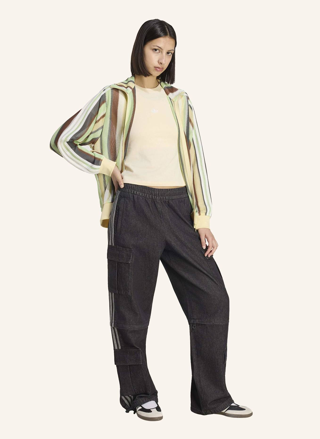 adidas Originals Strickjacke SUMMER GLOW KNITTED FIREBIRD: GELB