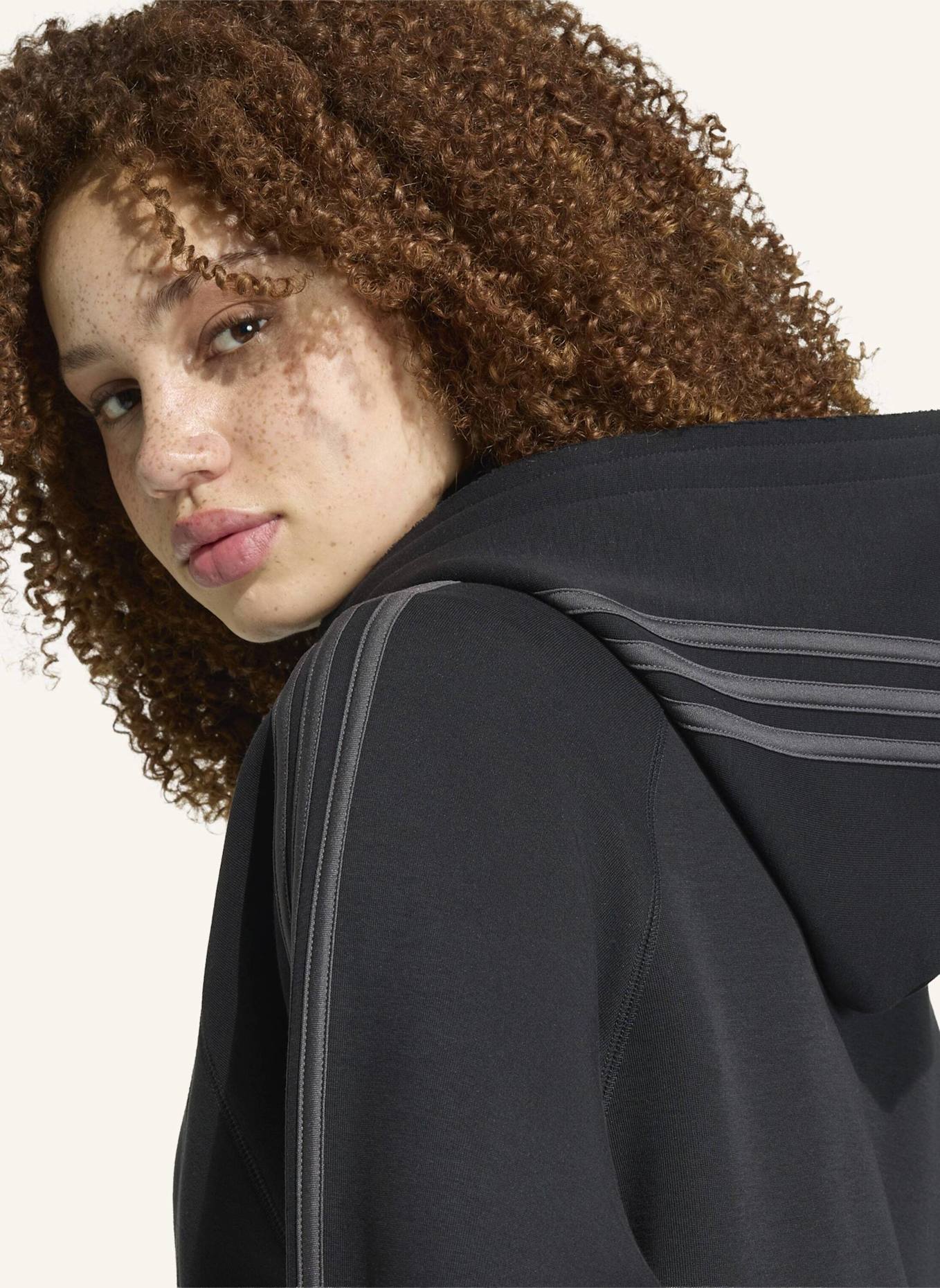 adidas Originals SST 2.0 CROPPED HOODY: SCHWARZ