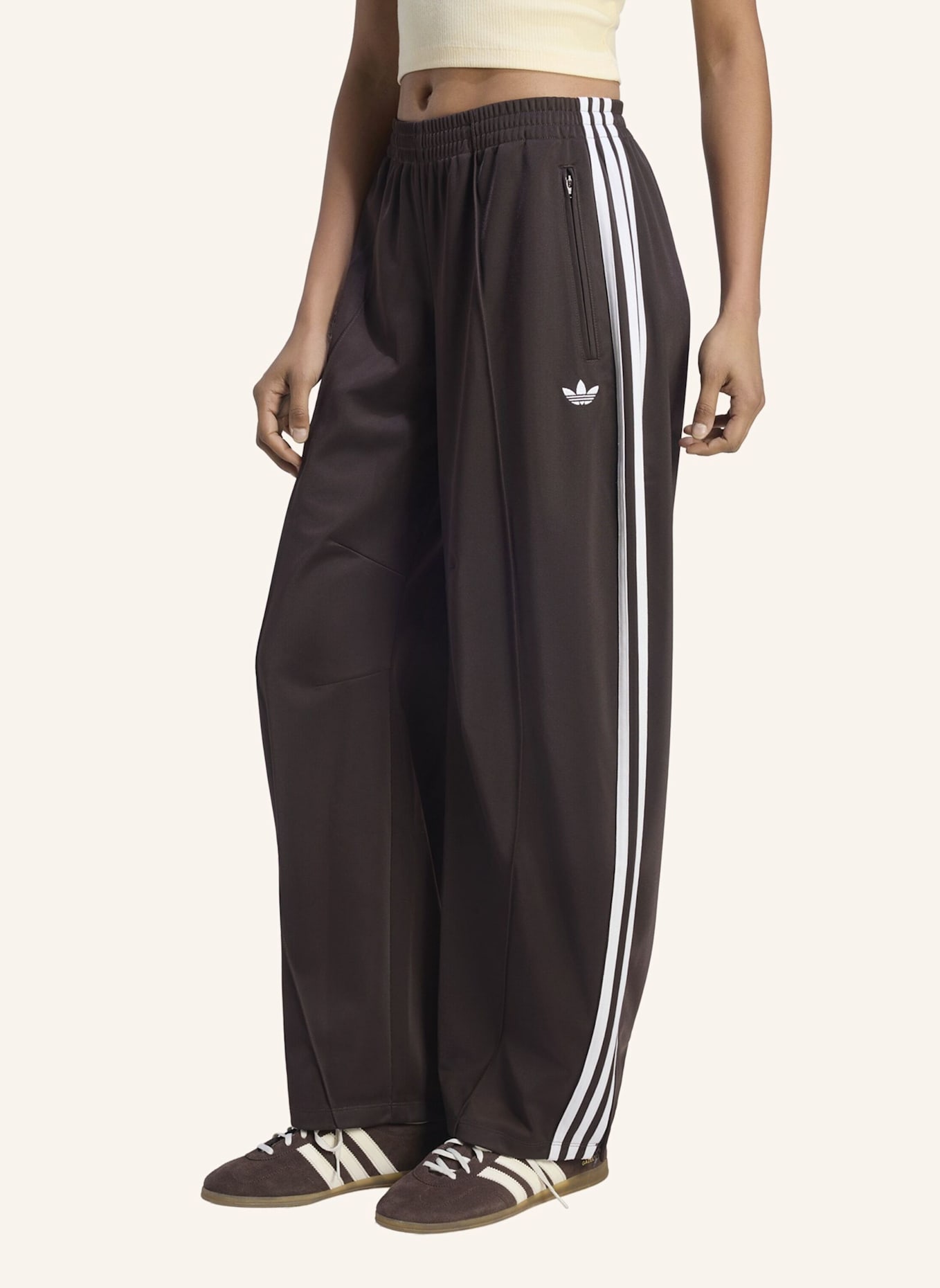 adidas Originals FIREBIRD BARREL-HOSE: BRAUN