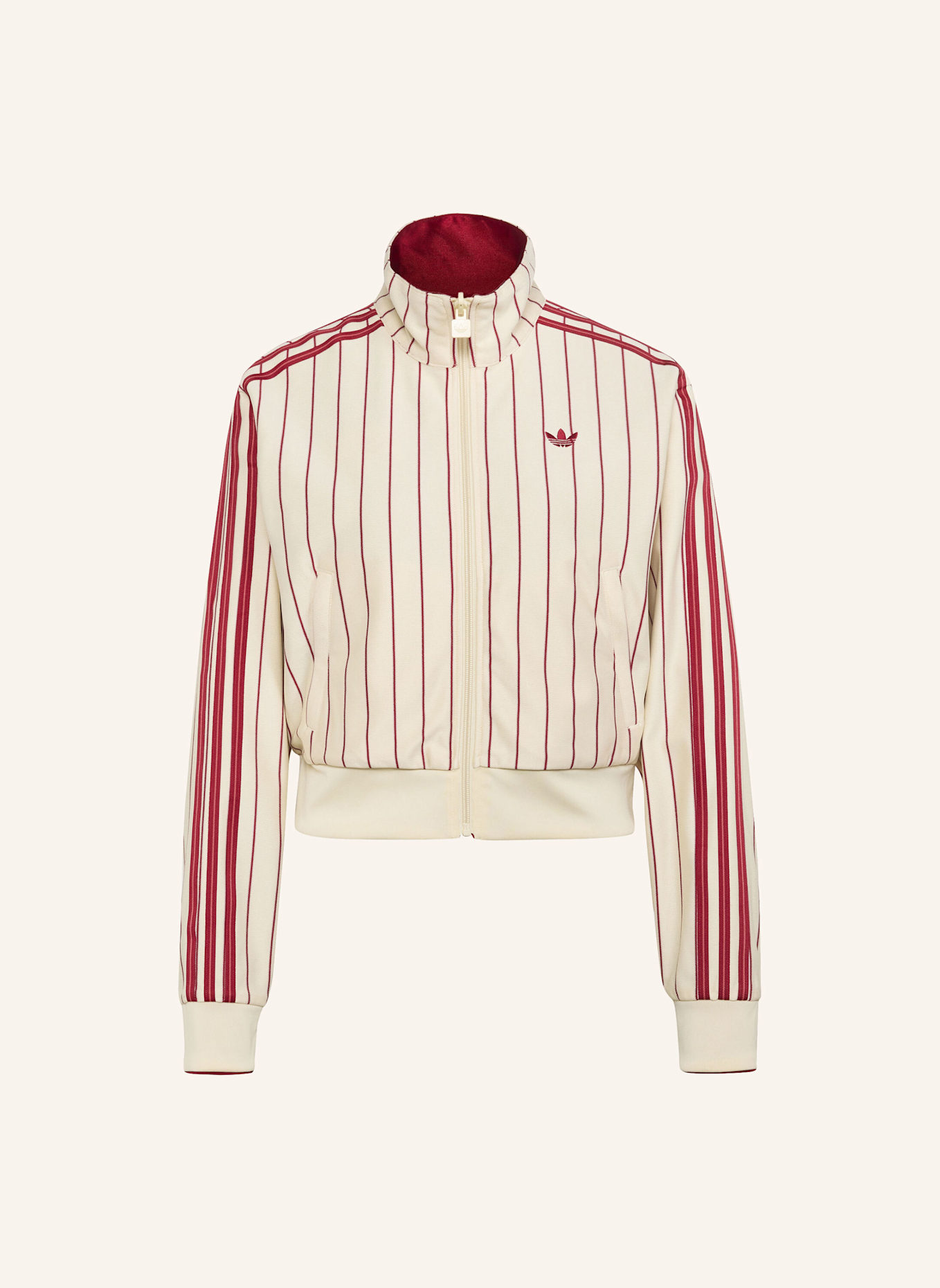 adidas Originals Trainingsjacke REVERSIBLE FIREBIRD zum Wenden: CREME/ ROT
