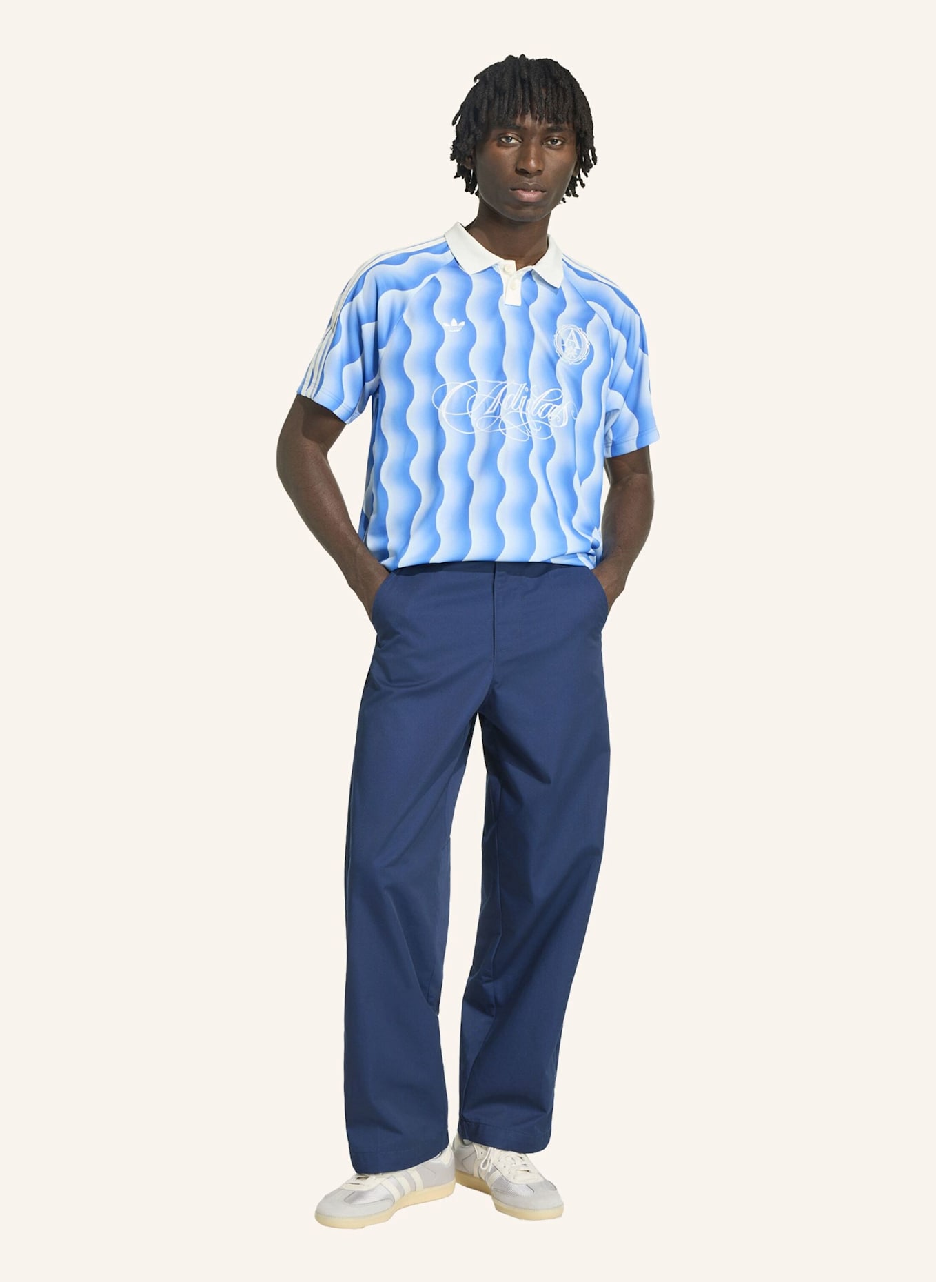 adidas Originals SUMMER JERSEY: BLAU