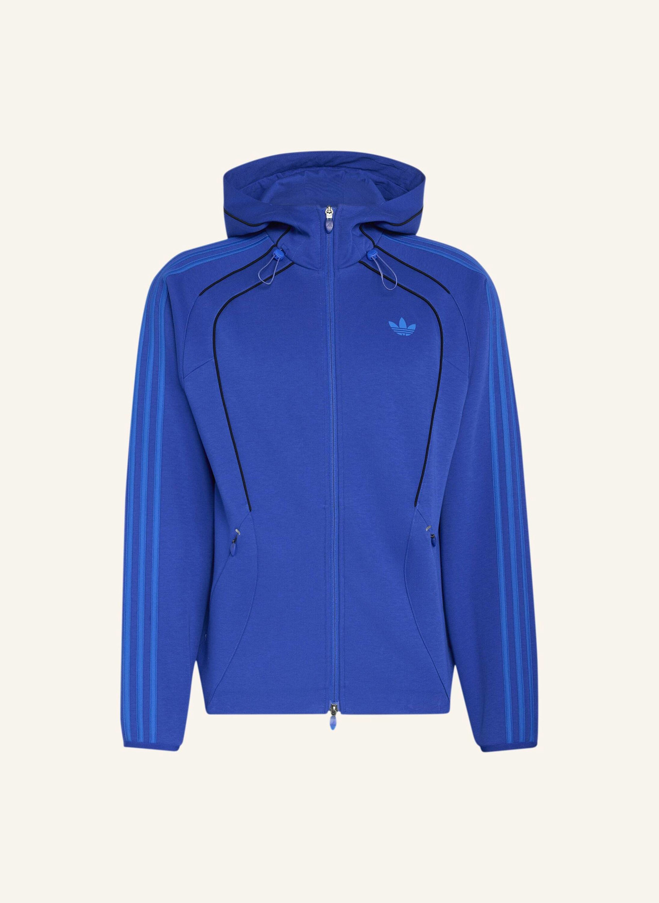 adidas Originals SPACER TEAMGEIST 26 CUTLINE KAPUZENJACKE: BLAU
