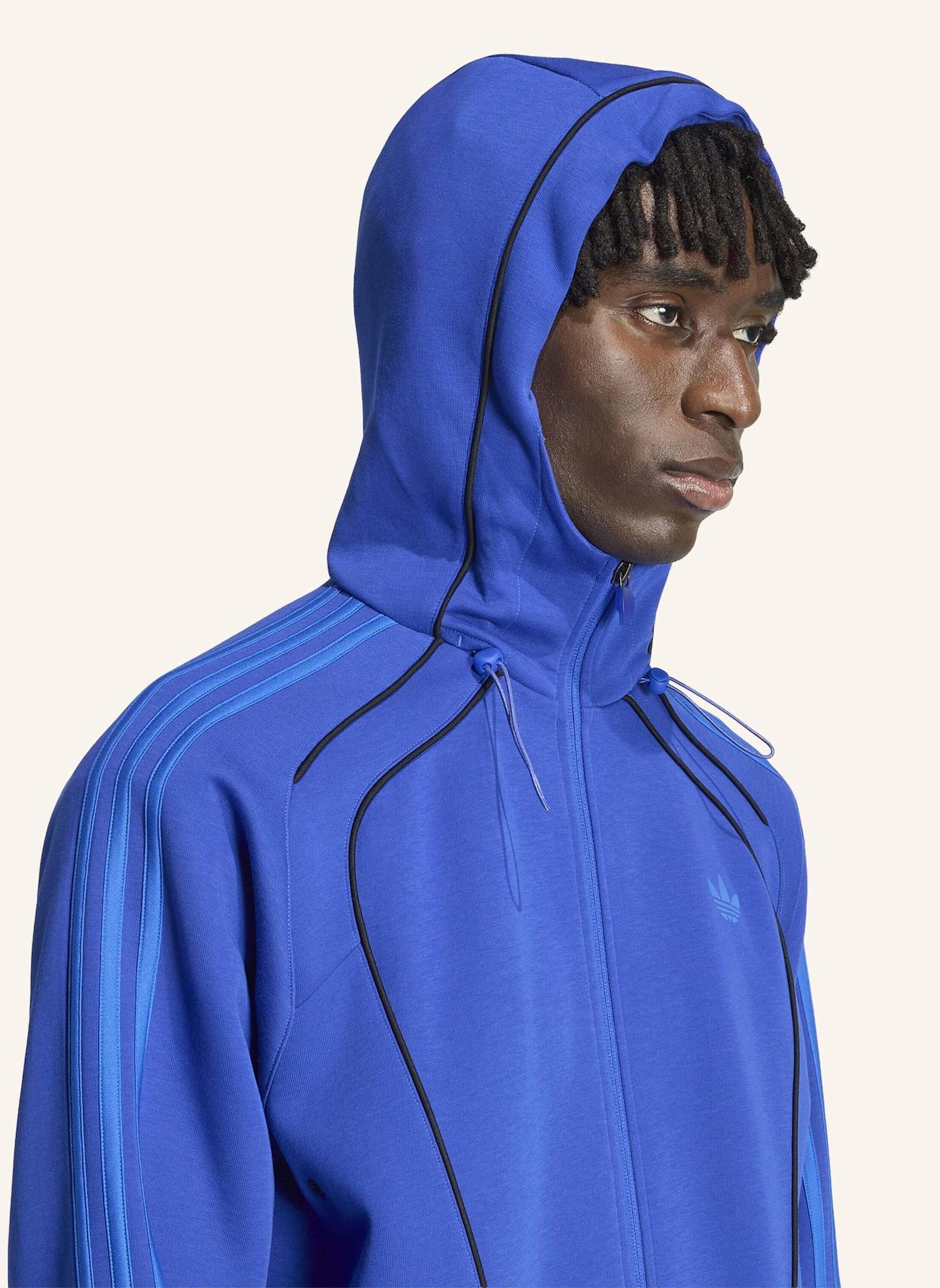 adidas Originals SPACER TEAMGEIST 26 CUTLINE KAPUZENJACKE: BLAU