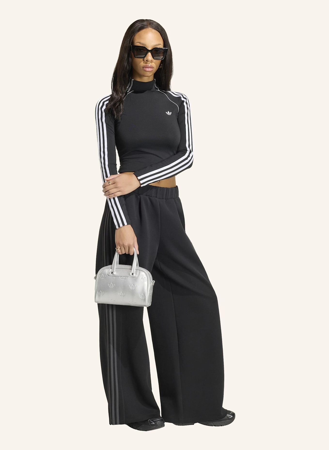 adidas Originals SST 2.0 LANGE TRAININGSHOSE: SCHWARZ